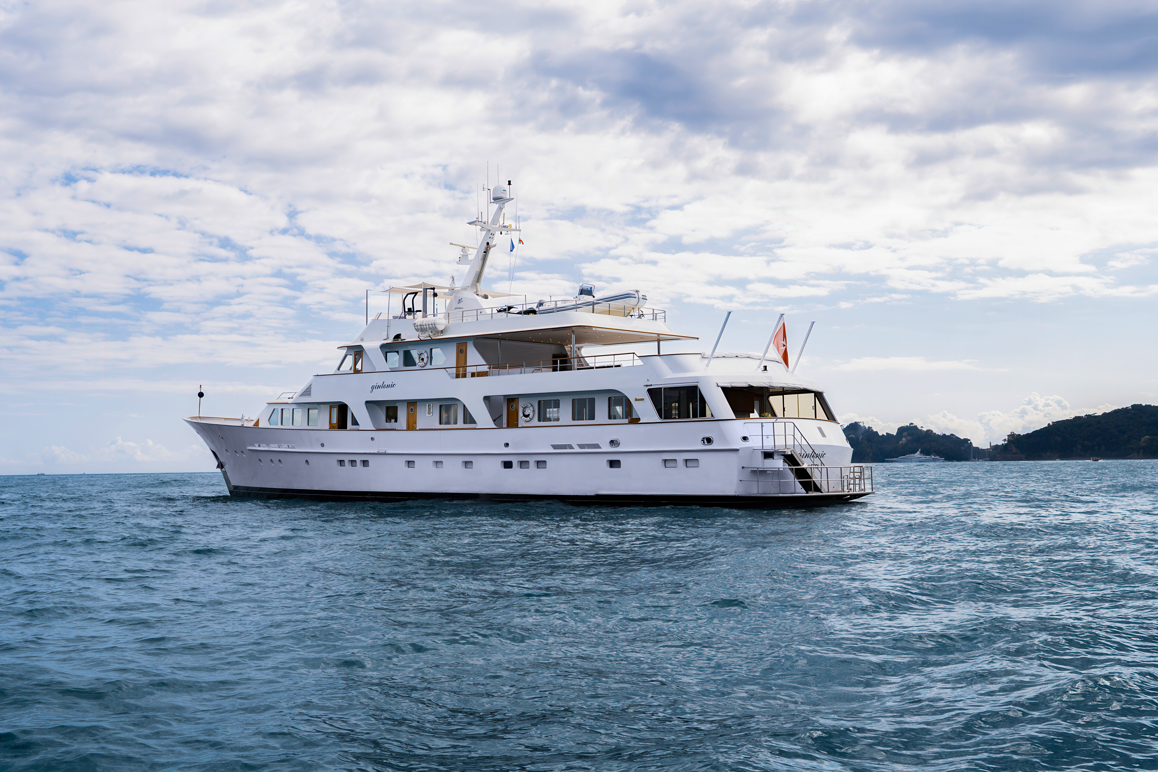 GIN TONIC motor yacht  by Fraser Yachts, built by FEADSHIP