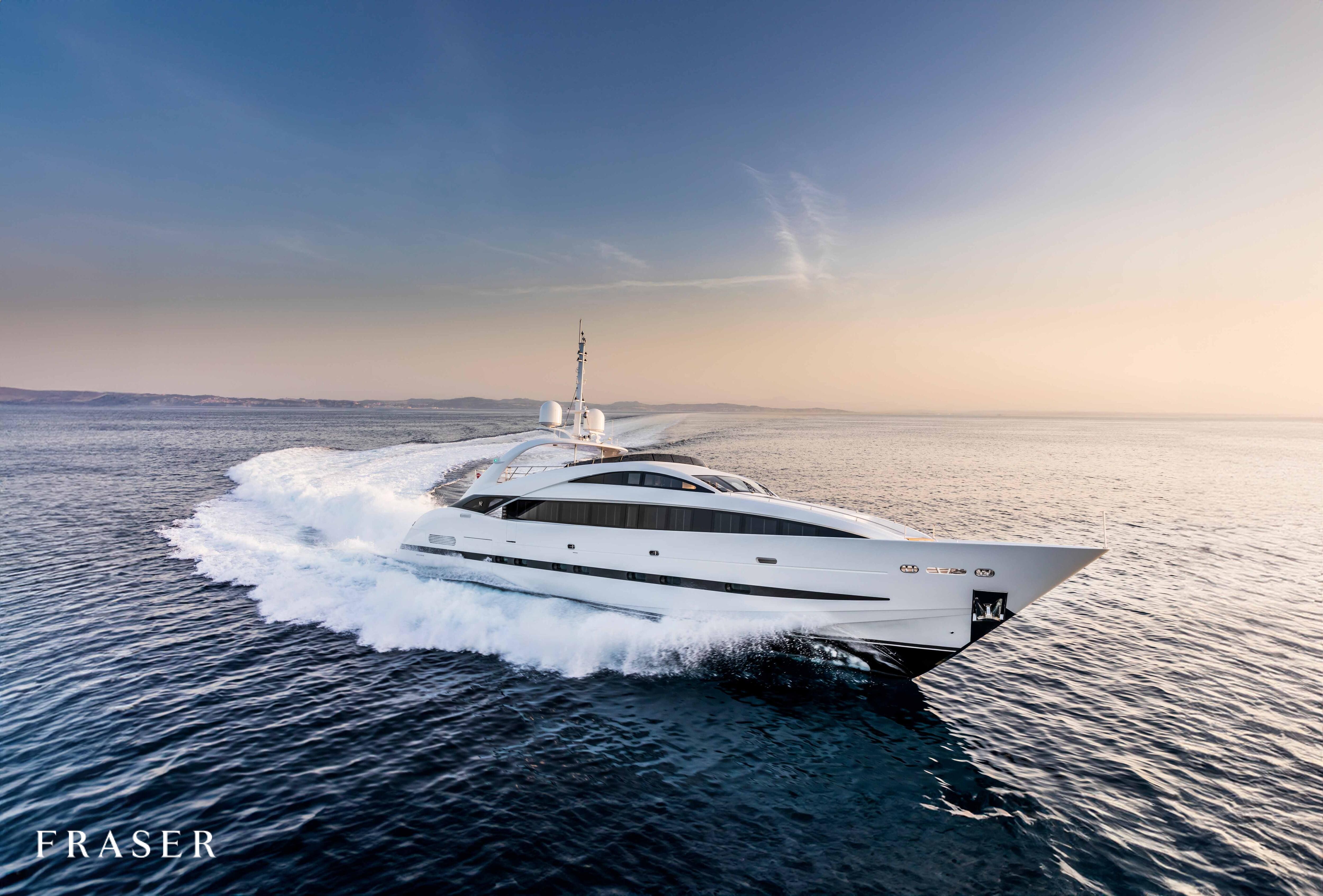 BACK 9 AND A HALF motor yacht for Charter by Fraser Yachts, built by ISA