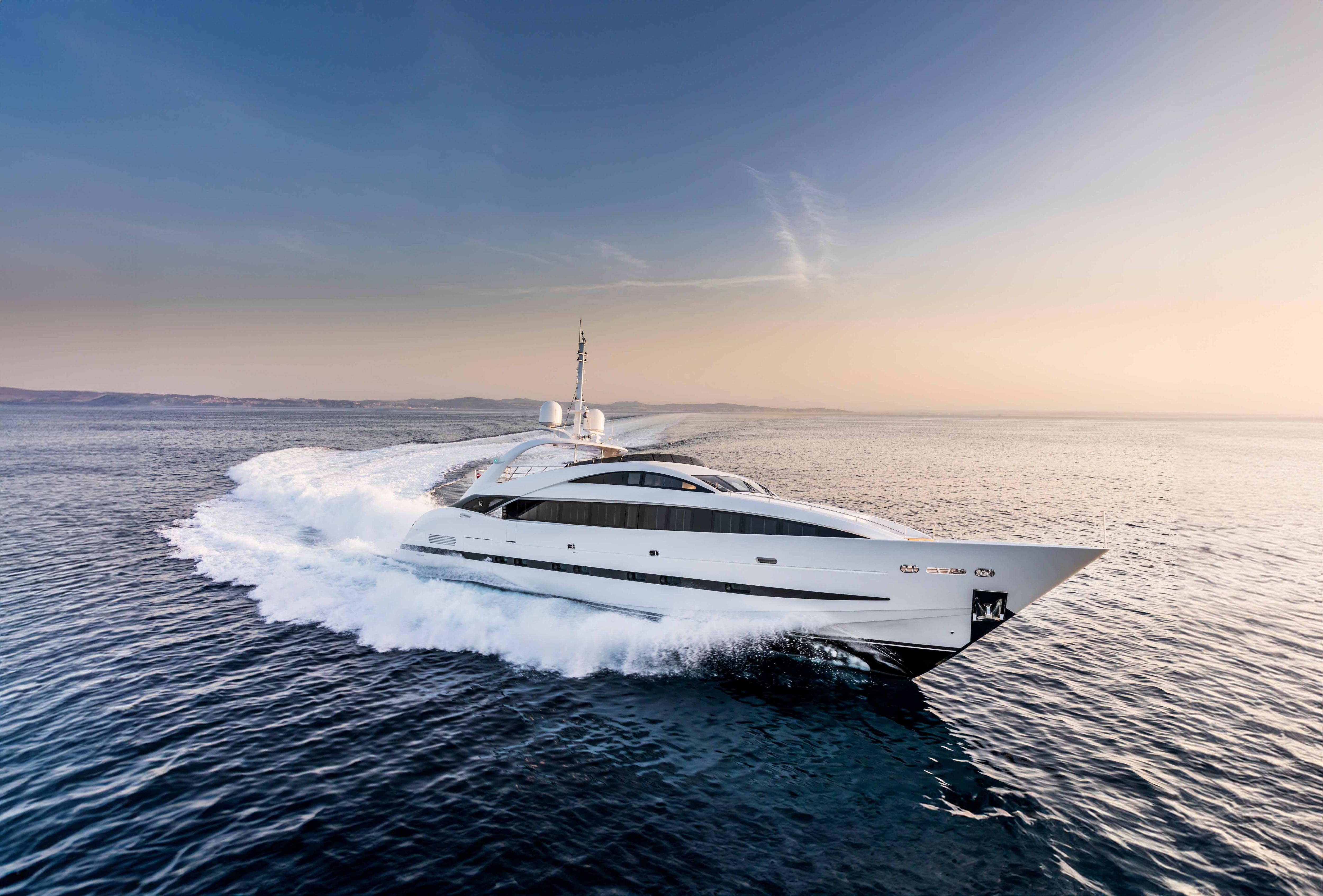 BACK 9 AND A HALF motor yacht for Charter by Fraser Yachts, built by ISA