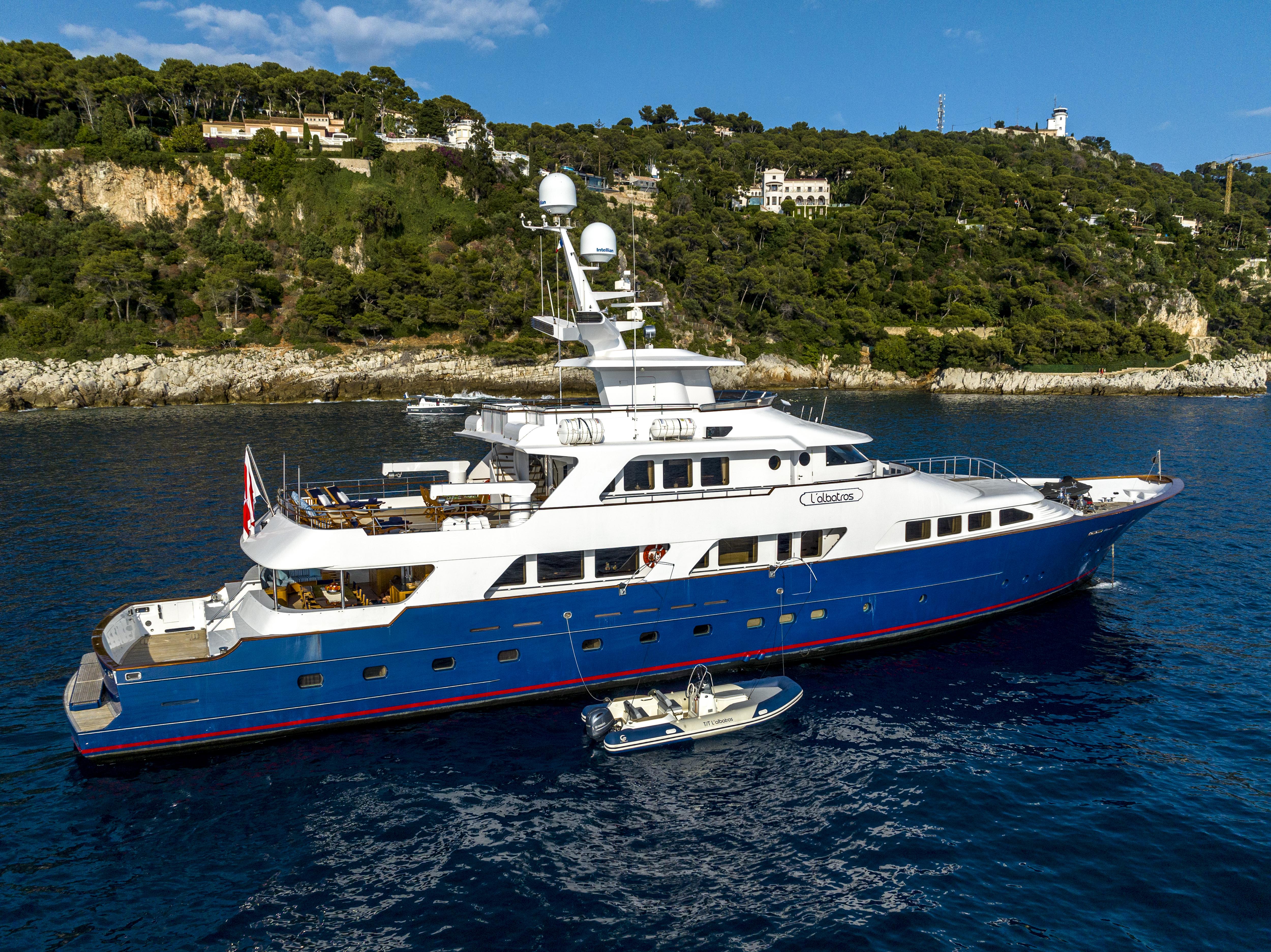 L'ALBATROS motor yacht for Sale & Charter by Fraser Yachts, built by STERLING YACHTING