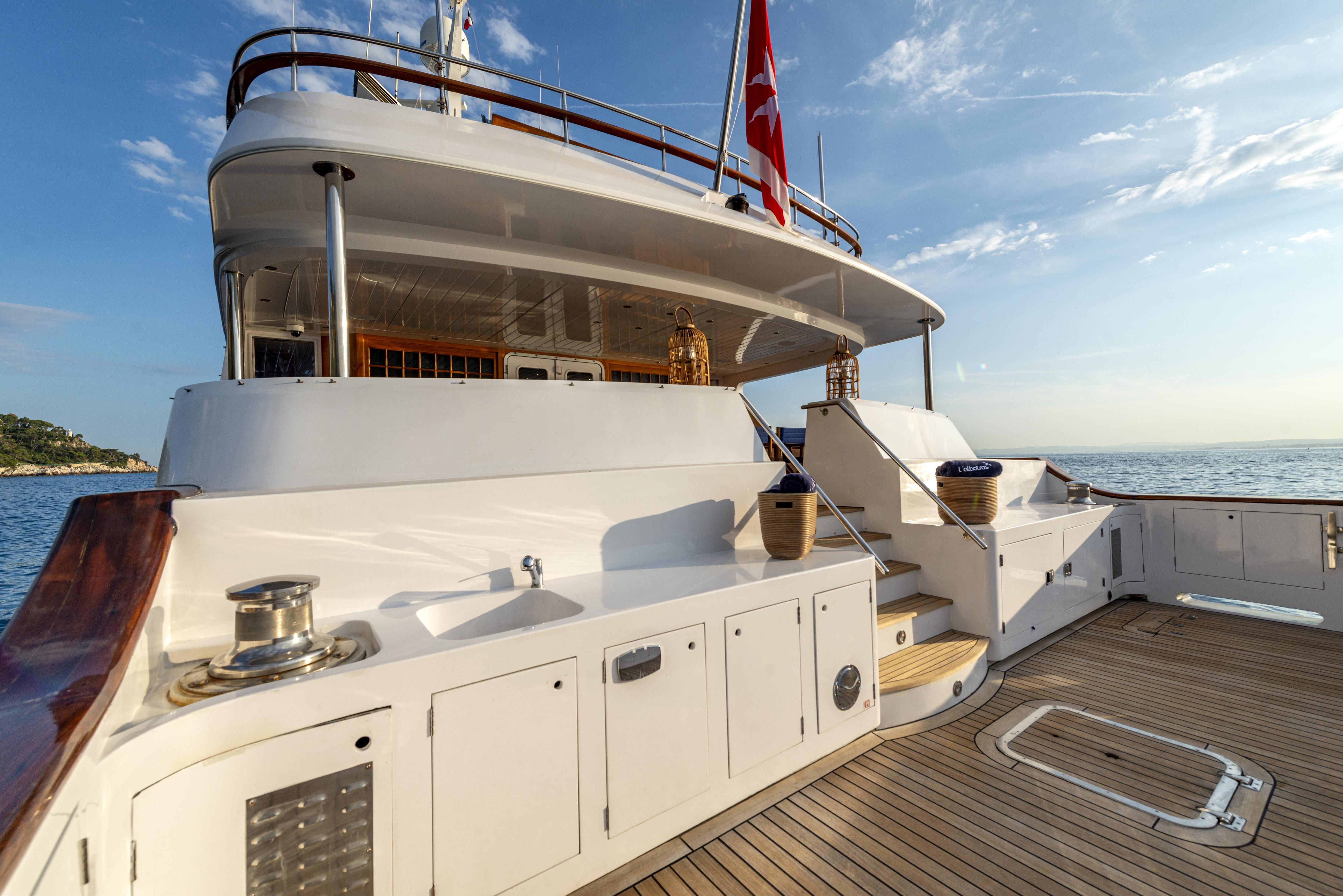 L'ALBATROS motor yacht for Sale & Charter by Fraser Yachts, built by STERLING YACHTING