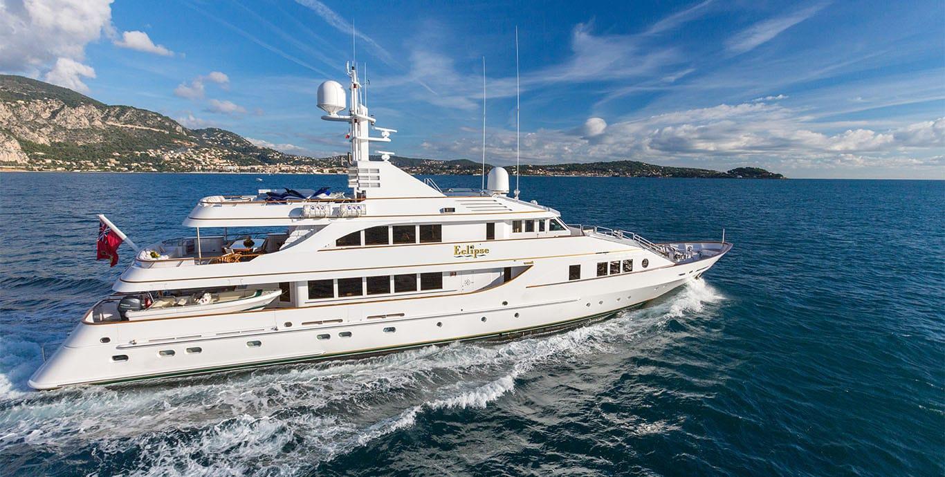 Aboard LORETTA a 141ft (43m) luxury motor yacht , built by FEADSHIP in 1993
