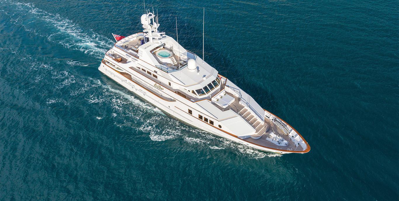 Aboard LORETTA a 141ft (43m) luxury motor yacht , built by FEADSHIP in 1993