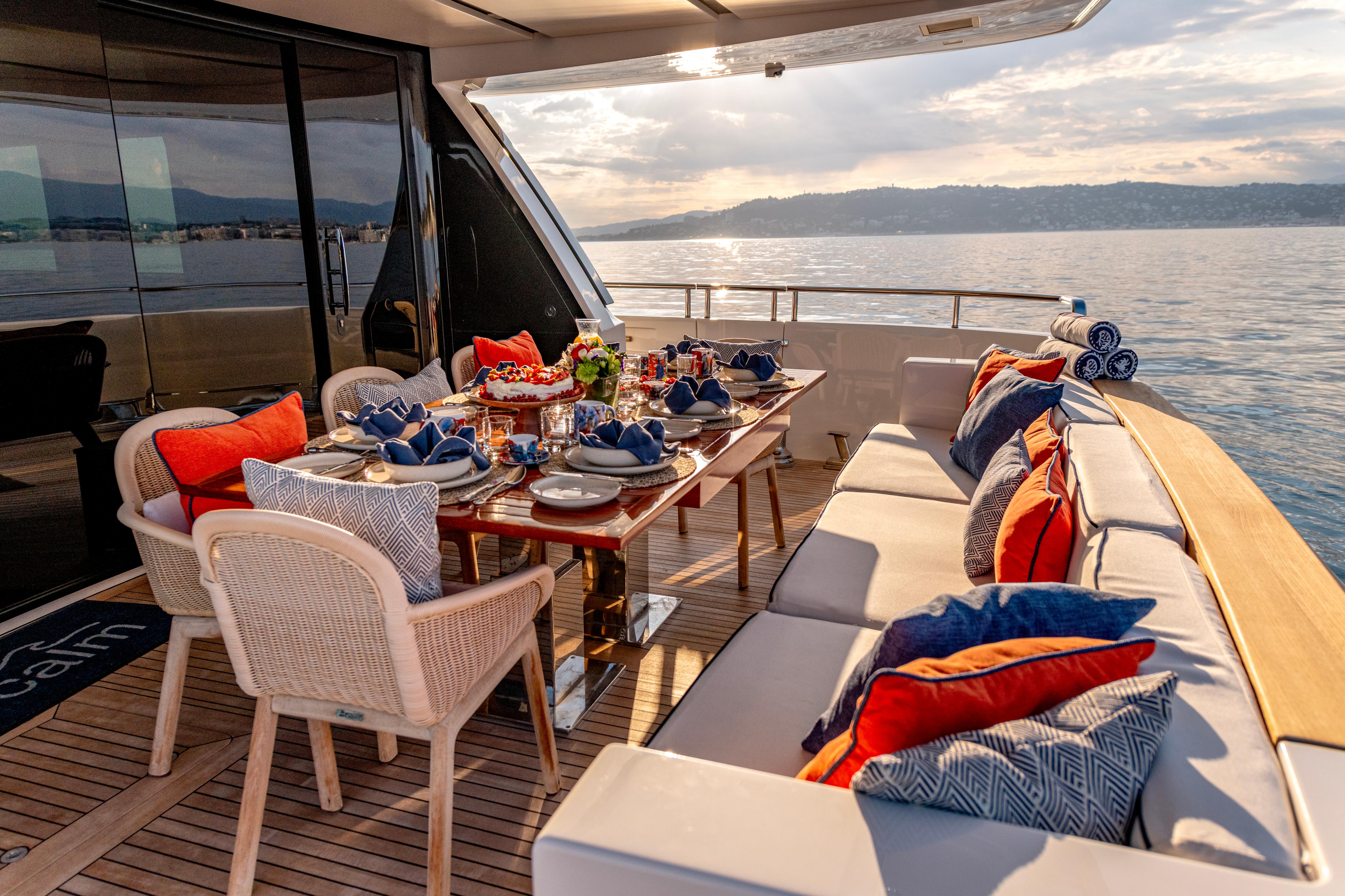 CALM motor yacht for Sale & Charter by Fraser Yachts, built by SANLORENZO