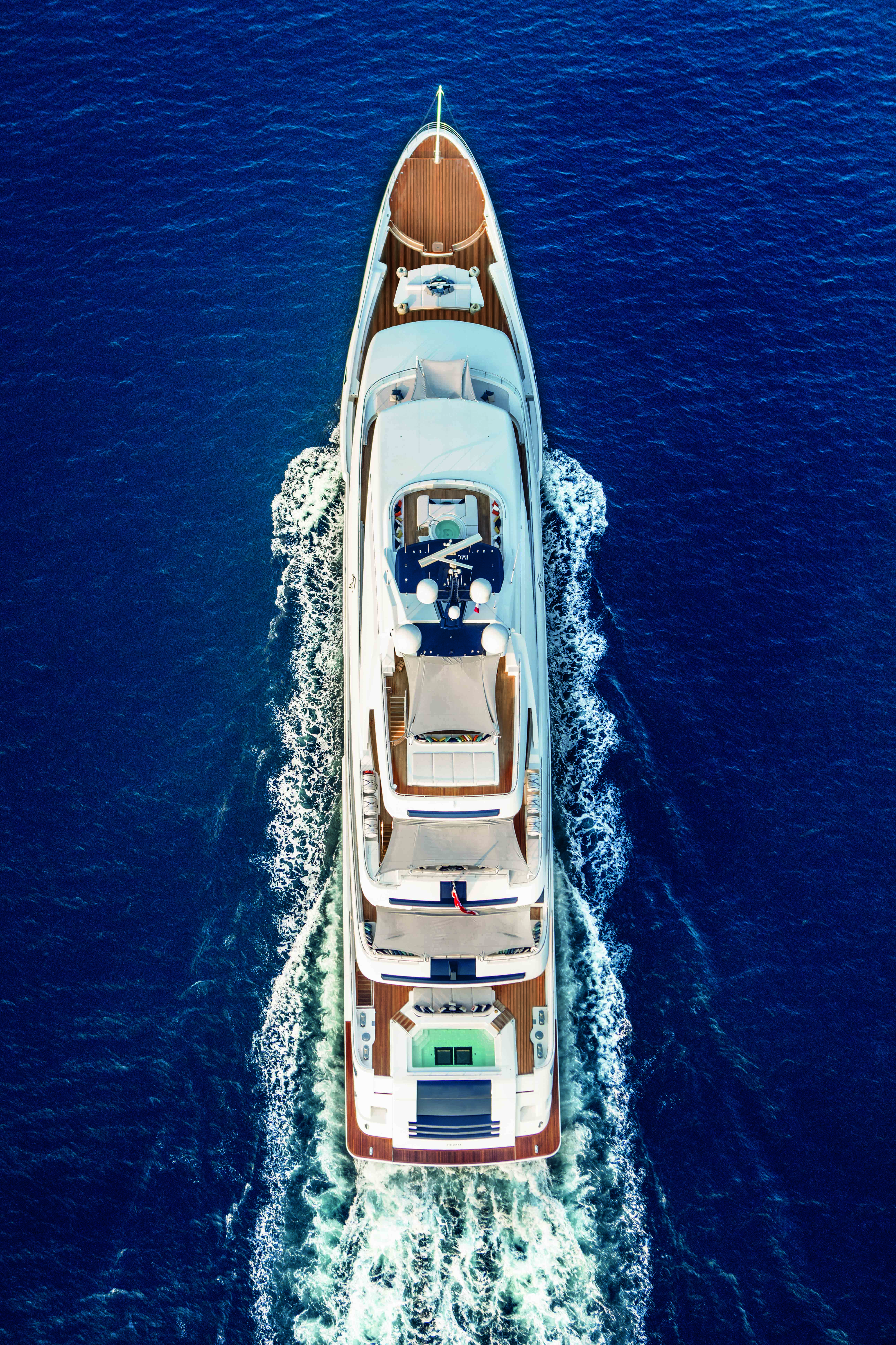 Aboard ANDREA a 242ft (74m) luxury motor yacht , built by CRN in 2017