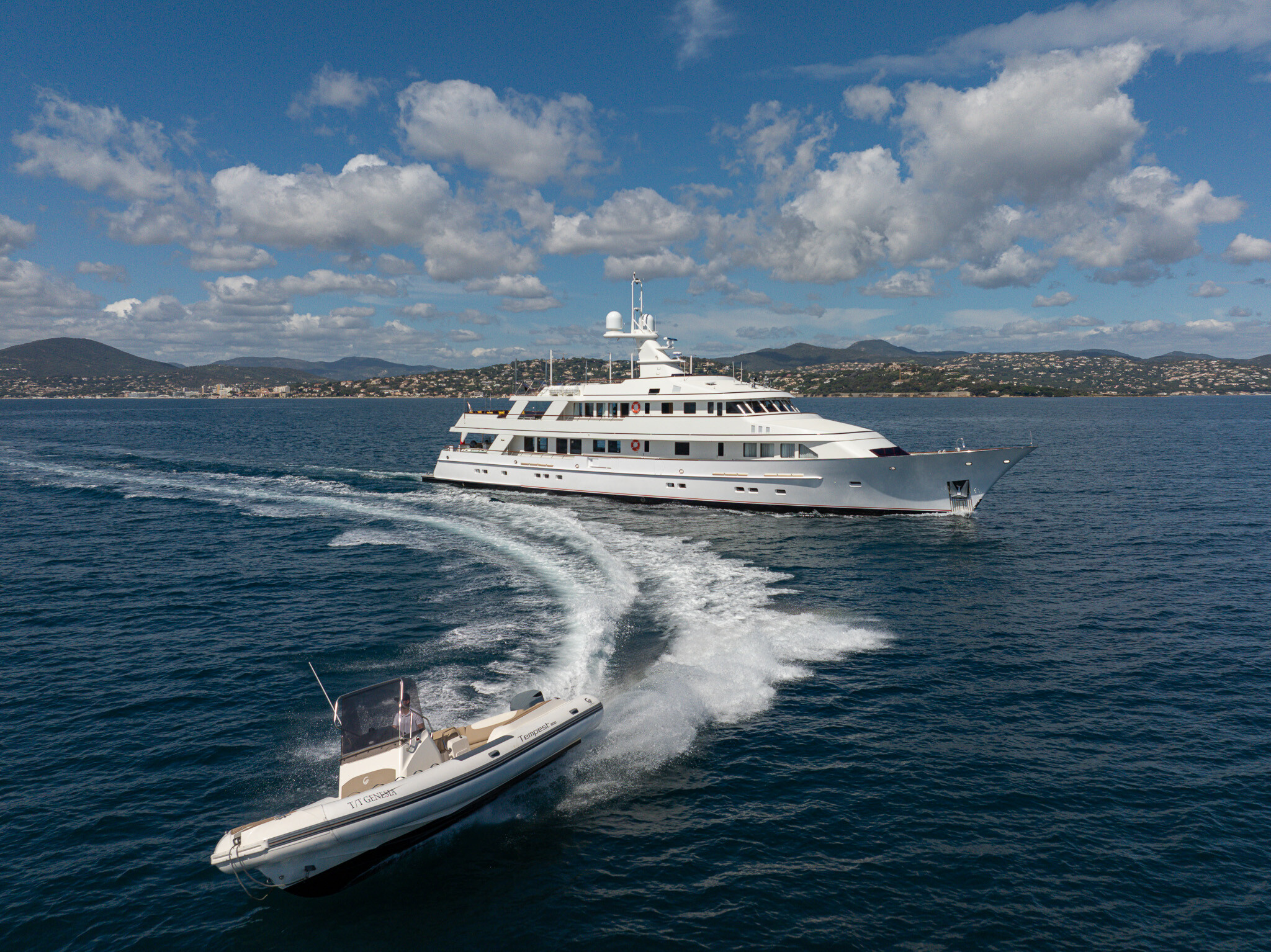 Aboard GENESIA a 159ft (48.46m) luxury motor yacht for Charter available with Fraser Yachts, built by FEADSHIP in 1987