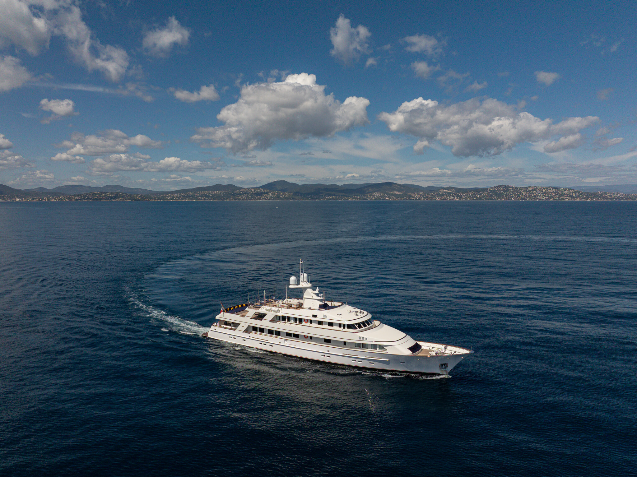 Aboard GENESIA a 159ft (48.46m) luxury motor yacht for Charter available with Fraser Yachts, built by FEADSHIP in 1987