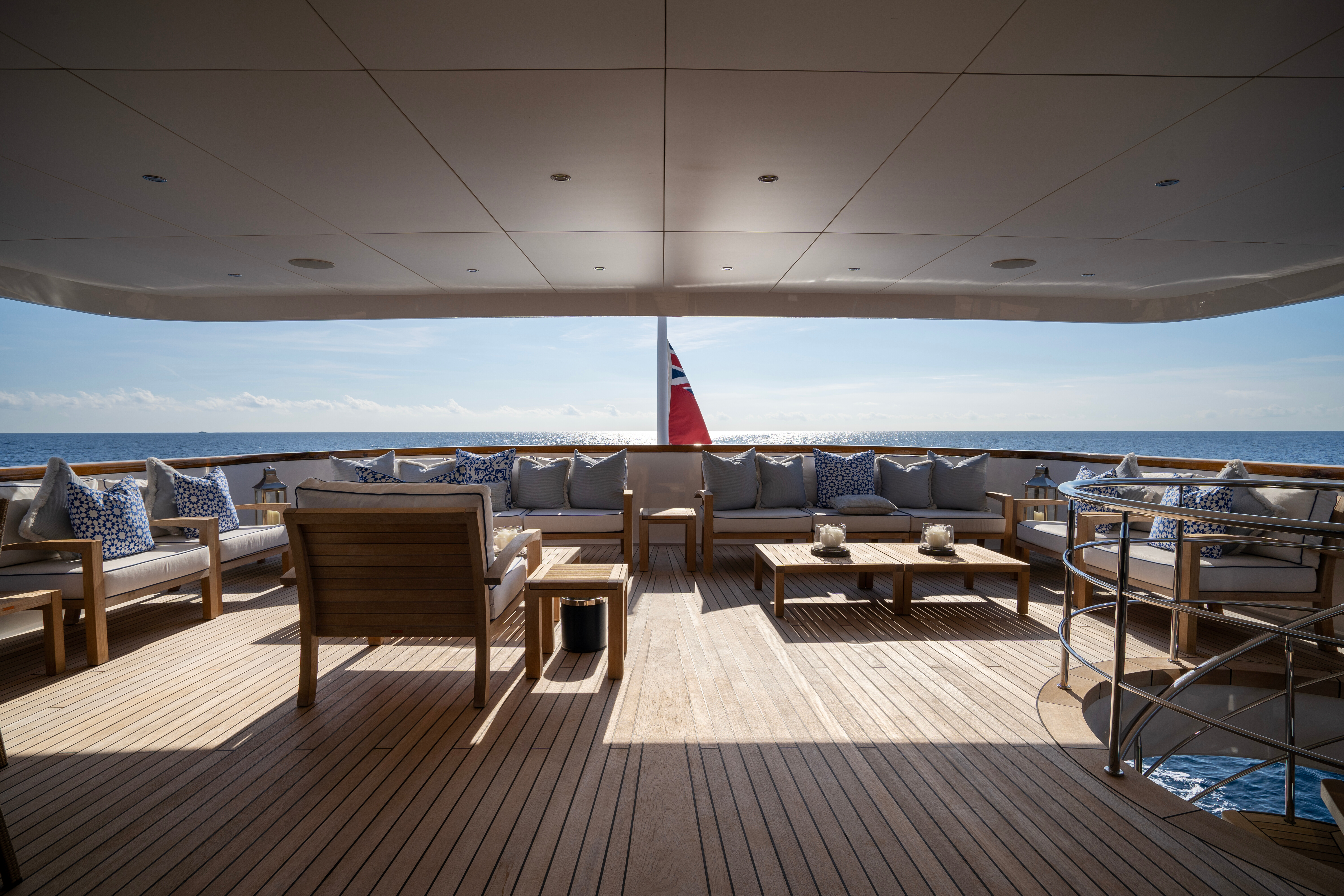 Aboard TACANUYA a 184ft (56.1m) luxury motor yacht for Sale & Charter available with Fraser Yachts, built by SWIFTSHIP in 1992