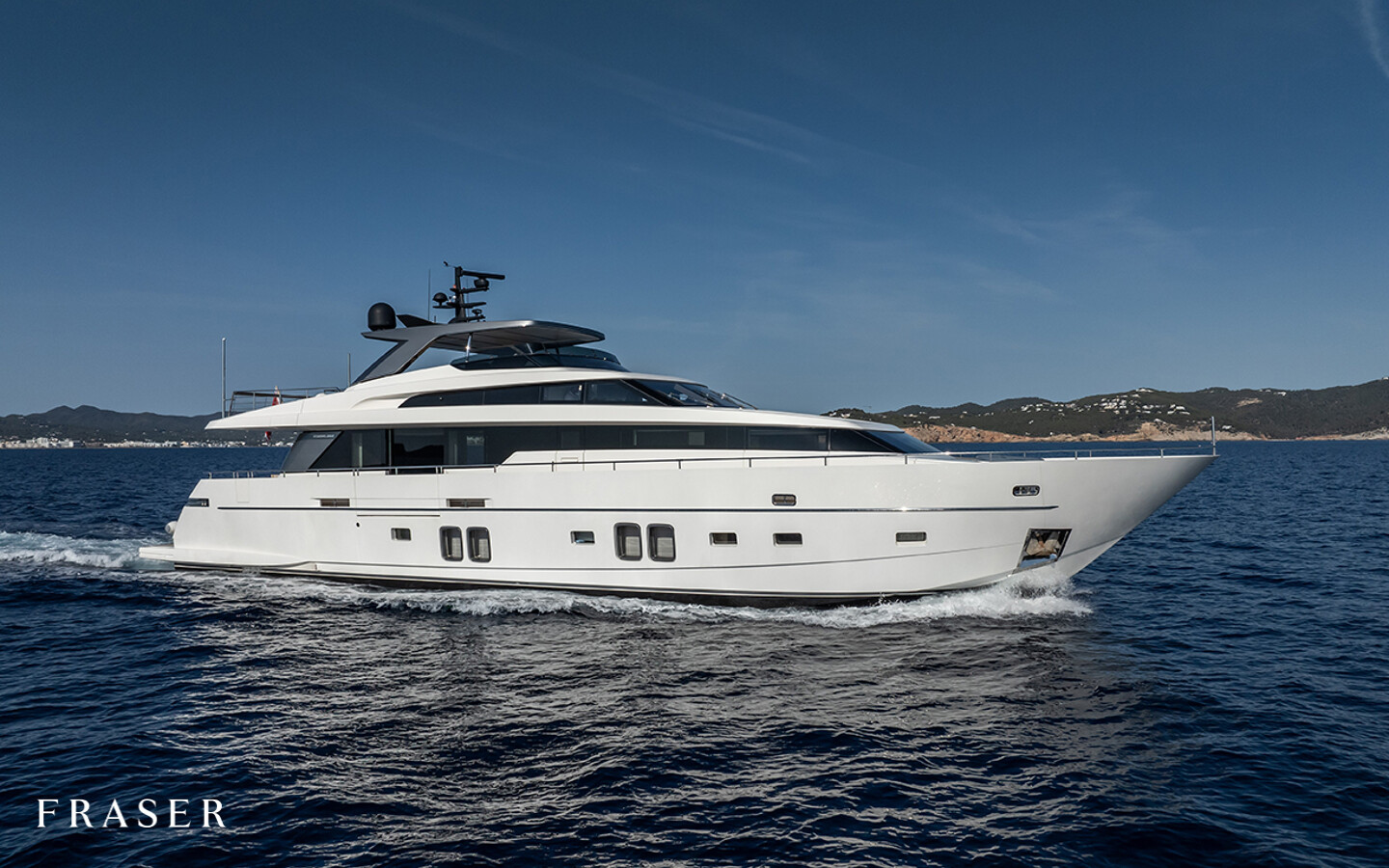 COBANA motor yacht for Sale by Fraser Yachts, built by SANLORENZO