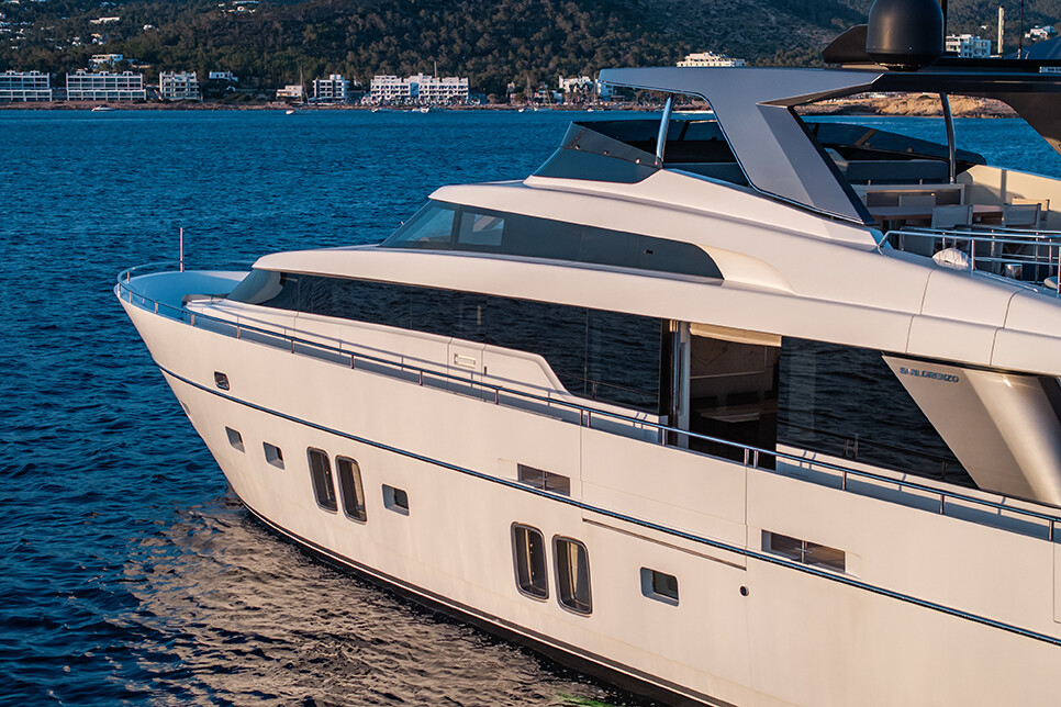 COBANA motor yacht for Sale by Fraser Yachts, built by SANLORENZO