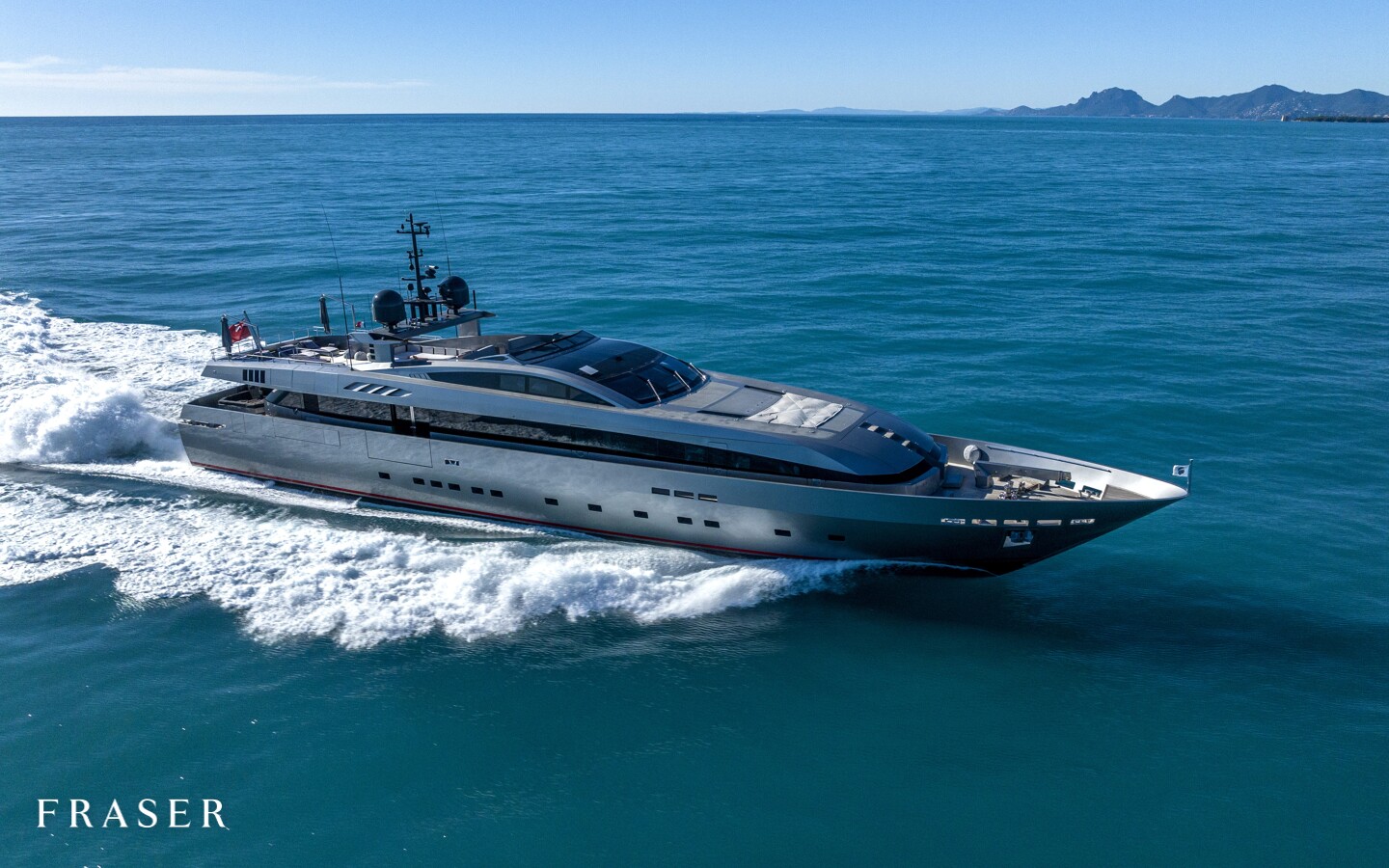 Aboard MONOKINI a 144ft (44m) luxury motor yacht for Sale available with Fraser Yachts, built by BAGLIETTO in 2013