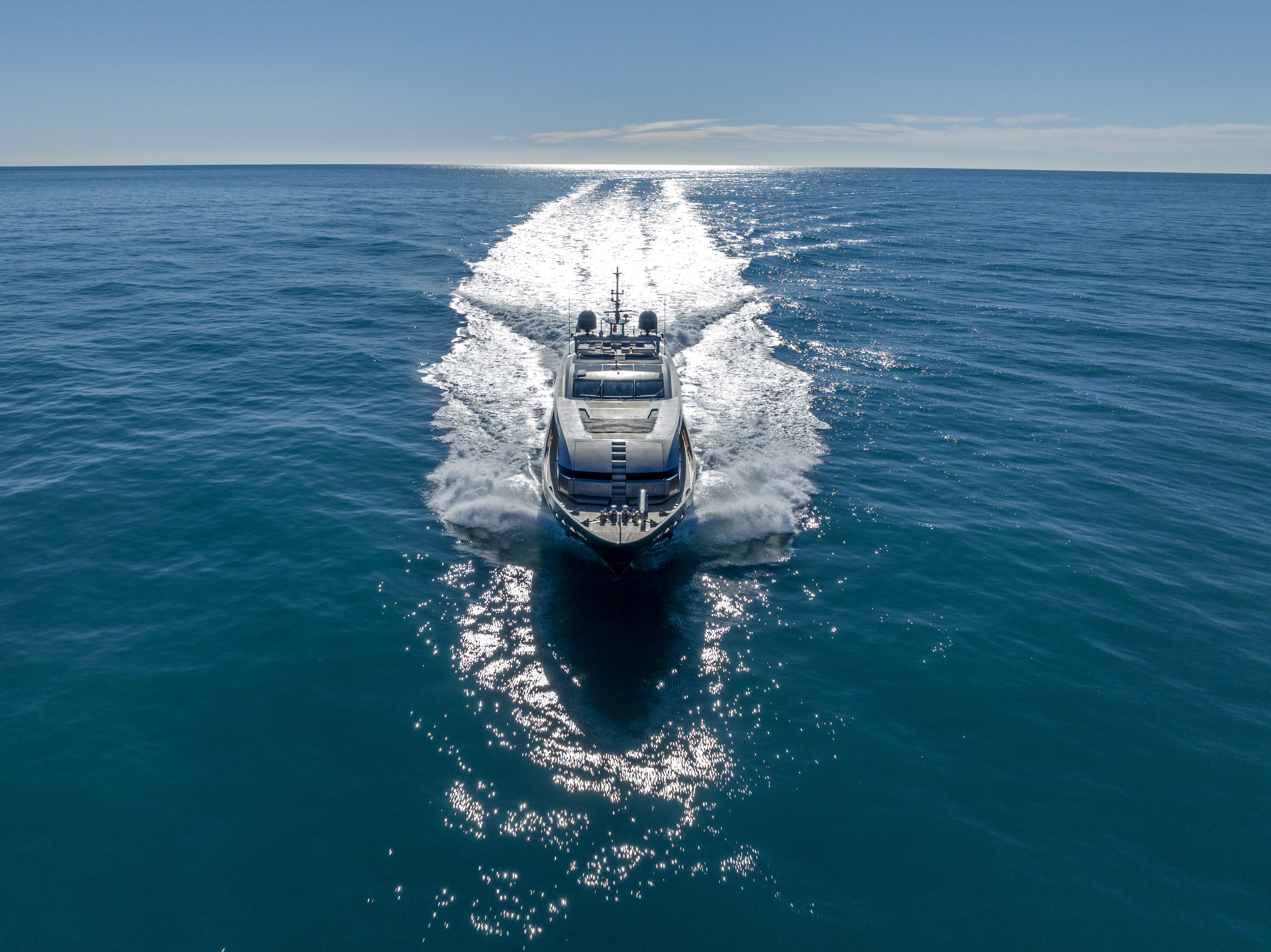 Aboard MONOKINI a 144ft (44m) luxury motor yacht for Sale available with Fraser Yachts, built by BAGLIETTO in 2013