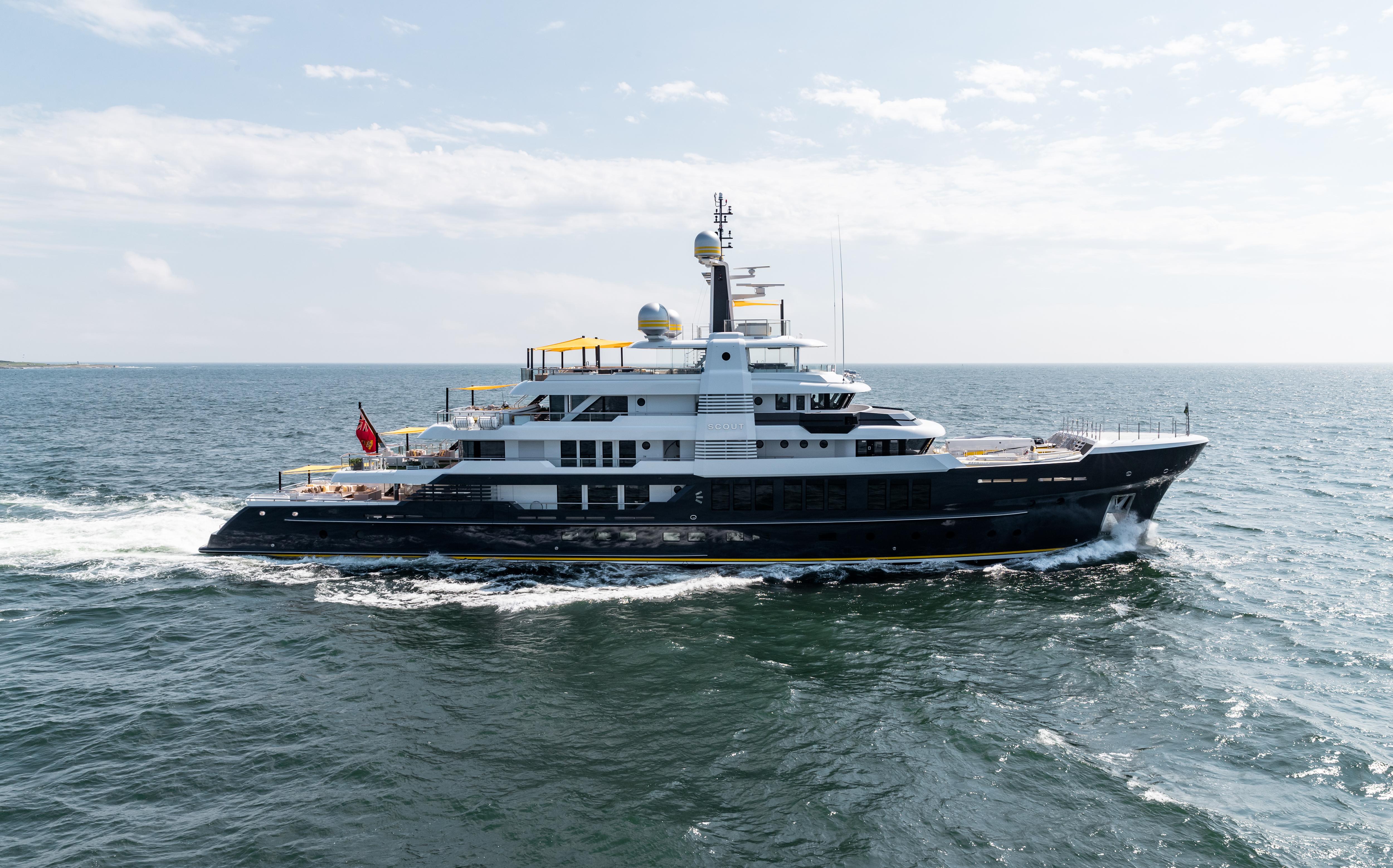 SCOUT motor yacht  by Fraser Yachts, built by ROYAL HAKVOORT SHIPYARD