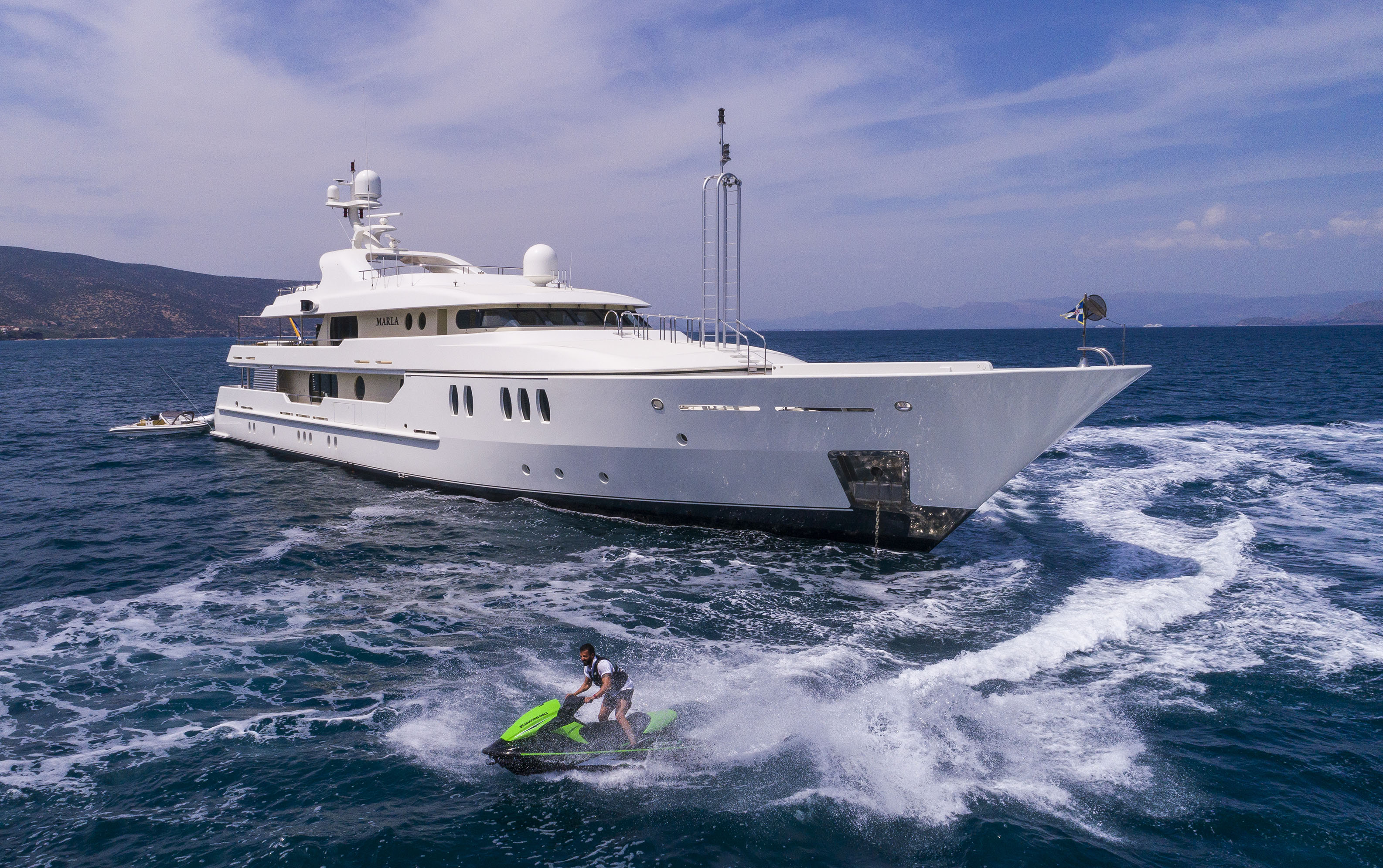 MARLA sailing yacht for Charter by Fraser Yachts, built by AMELS