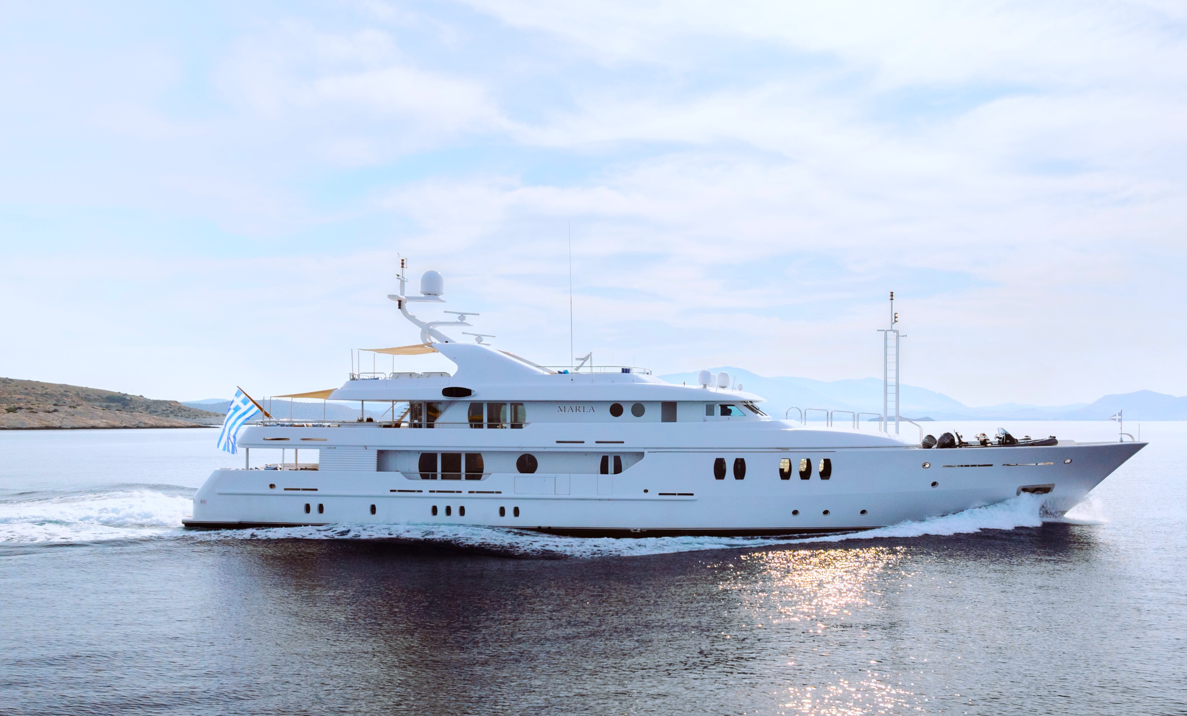 MARLA motor yacht for Charter by Fraser Yachts, built by AMELS