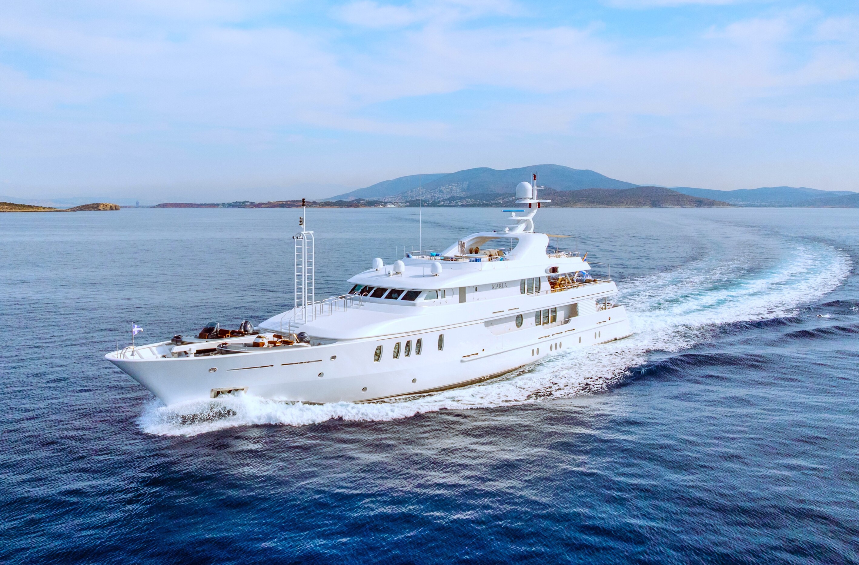 MARLA motor yacht for Charter by Fraser Yachts, built by AMELS