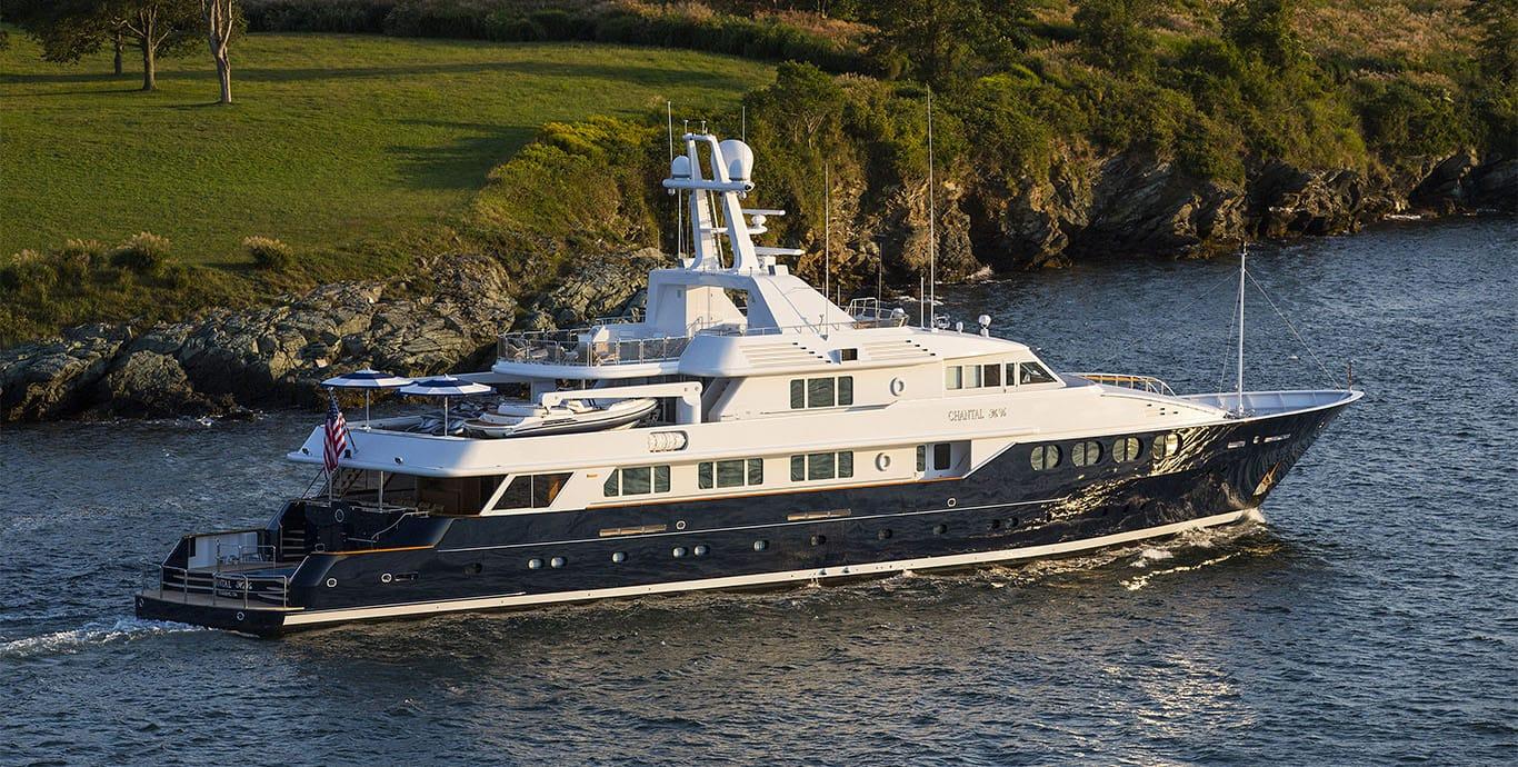 Aboard CHANTAL MA VIE a 179ft (54.56m) luxury motor yacht for Charter available with Fraser Yachts, built by FEADSHIP in 1993