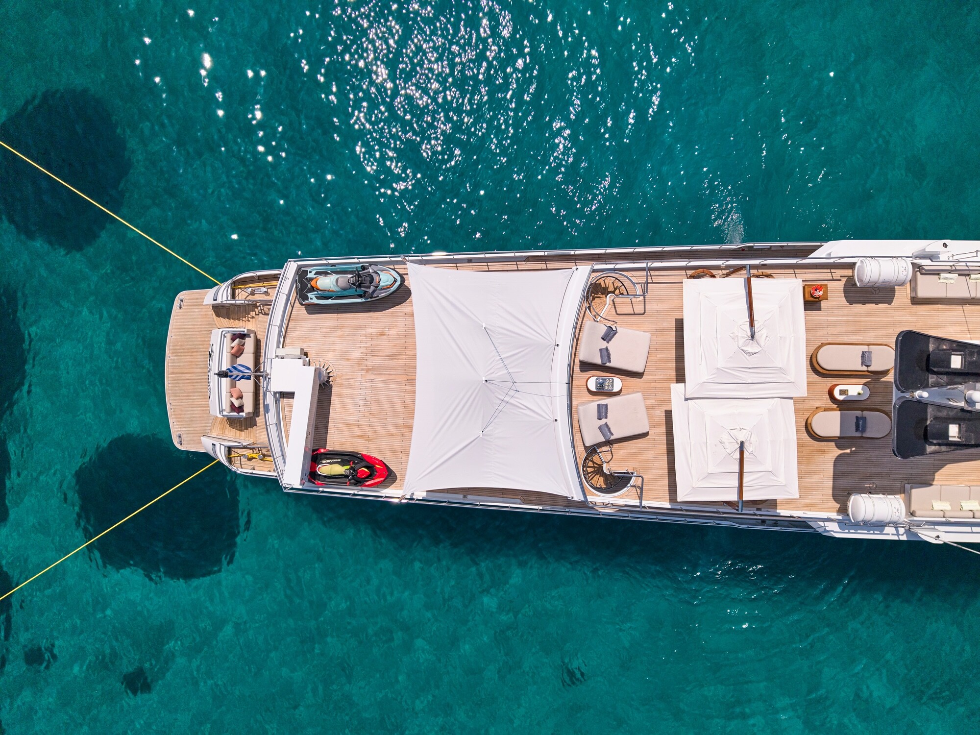 O'NATALINA motor yacht for Charter by Fraser Yachts, built by PICCHIOTTI