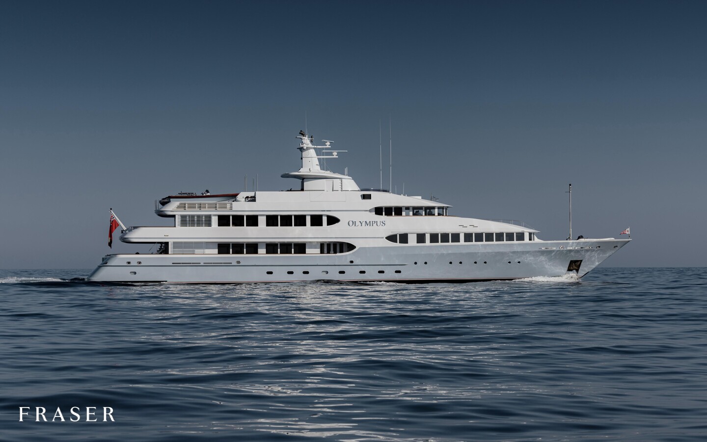 OLYMPUS motor yacht for Sale & Charter by Fraser Yachts, built by FEADSHIP