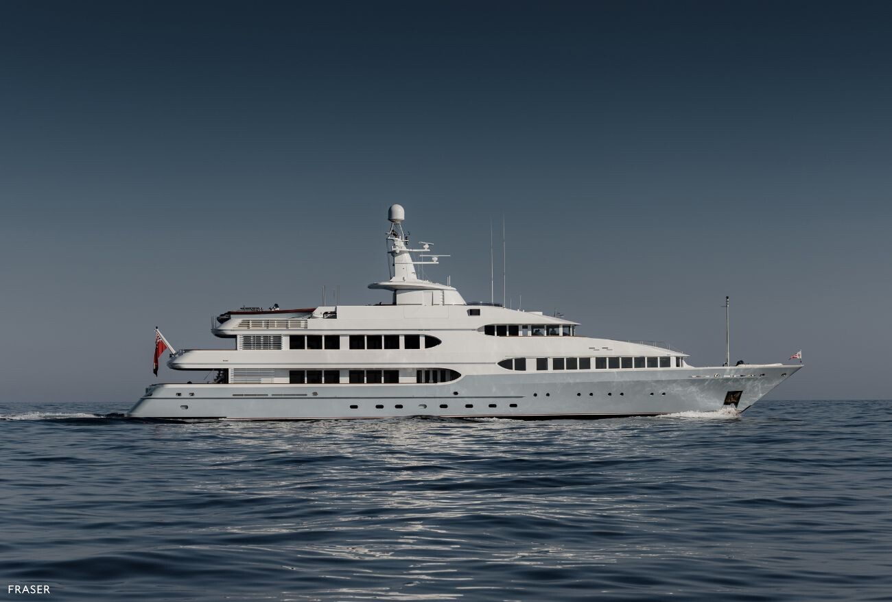 OLYMPUS motor yacht for sale by FRASER, built by Feadship