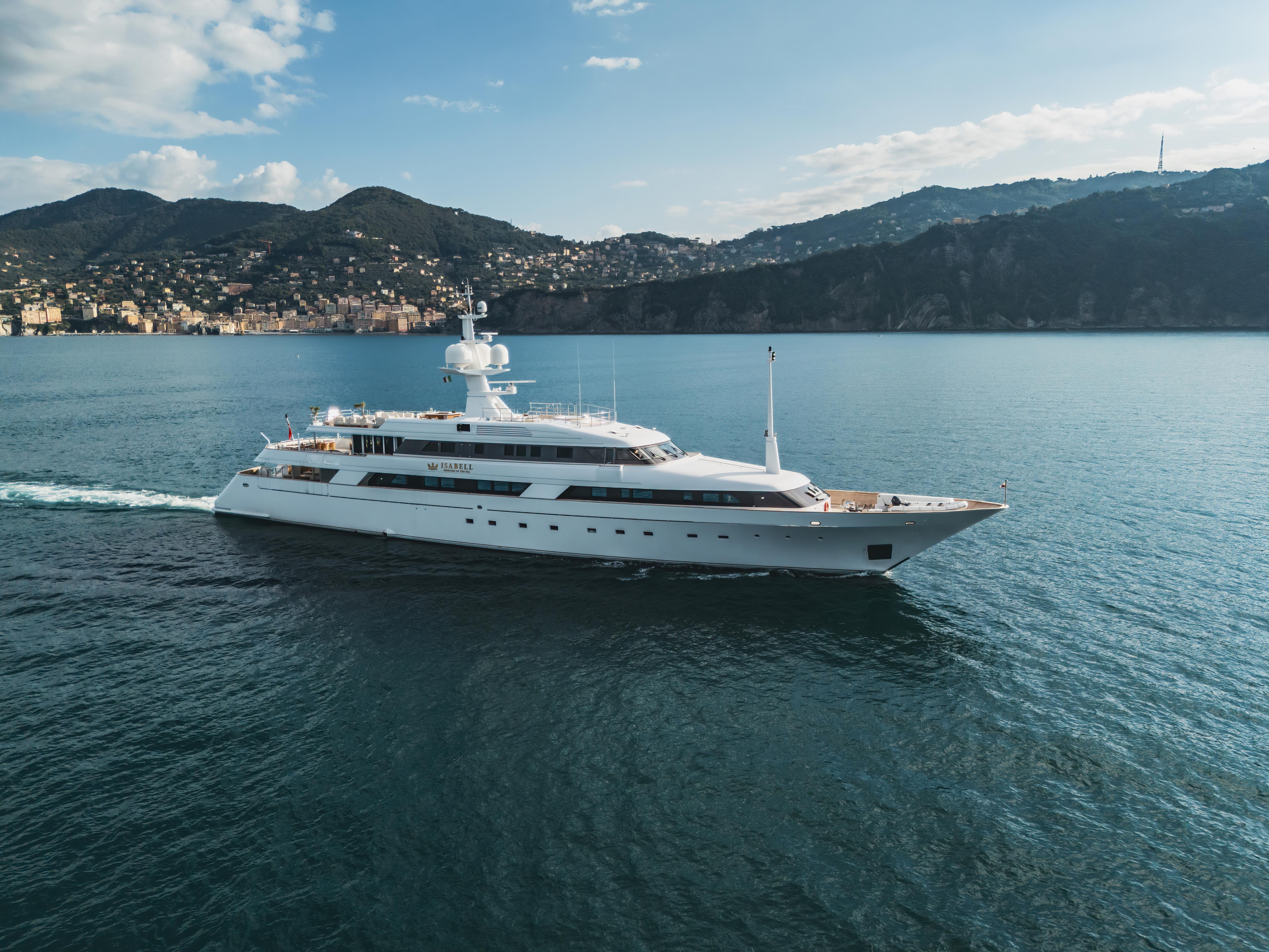 ISABELL PRINCESS OF THE SEA motor yacht for Charter by Fraser Yachts, built by CODECASA
