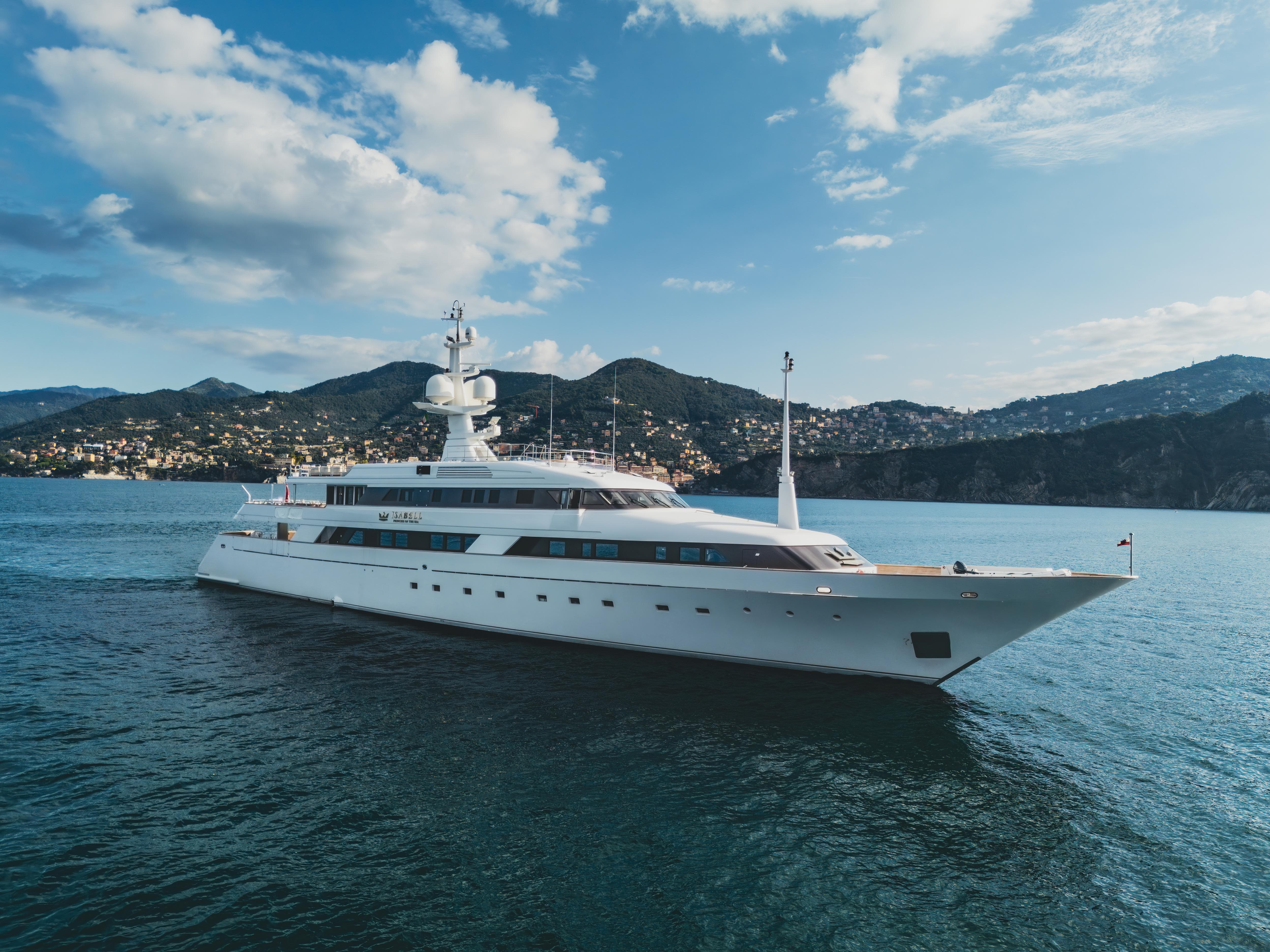 ISABELL PRINCESS OF THE SEA motor yacht for Charter by Fraser Yachts, built by CODECASA