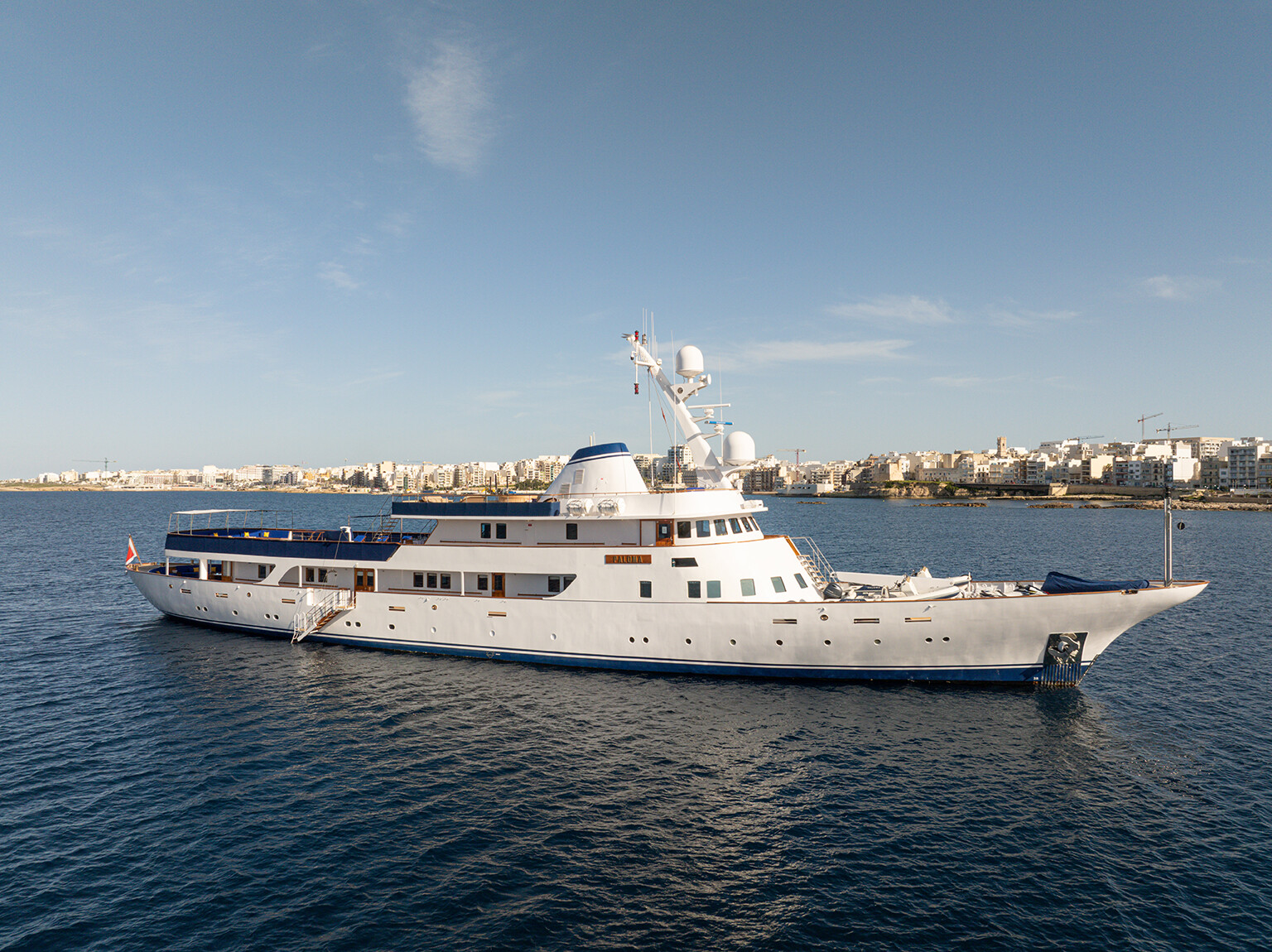 PALOMA motor yacht for Charter by Fraser Yachts, built by ISHIKAWAJIMA-HARIMA