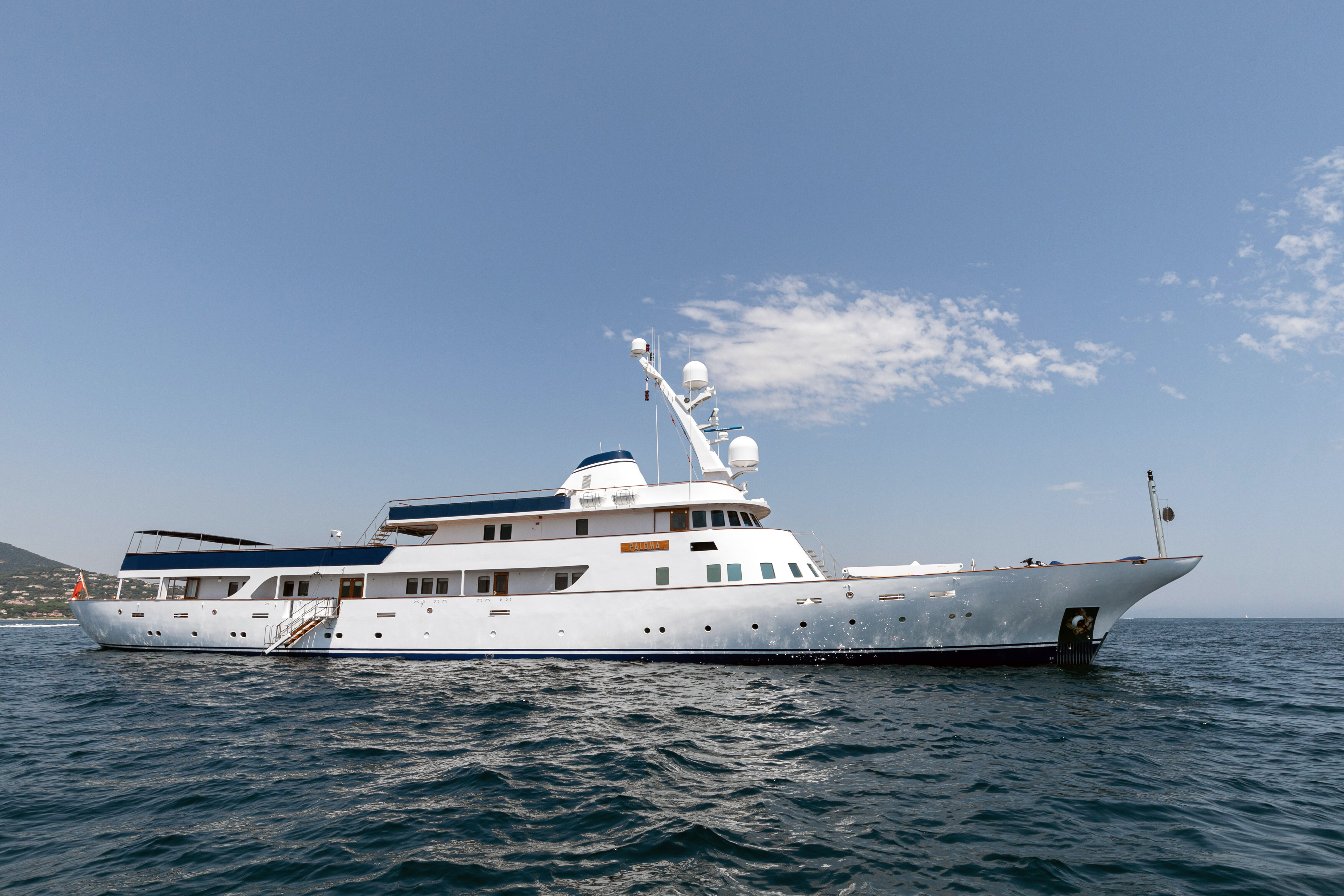 PALOMA motor yacht for Charter by Fraser Yachts, built by ISHIKAWAJIMA-HARIMA