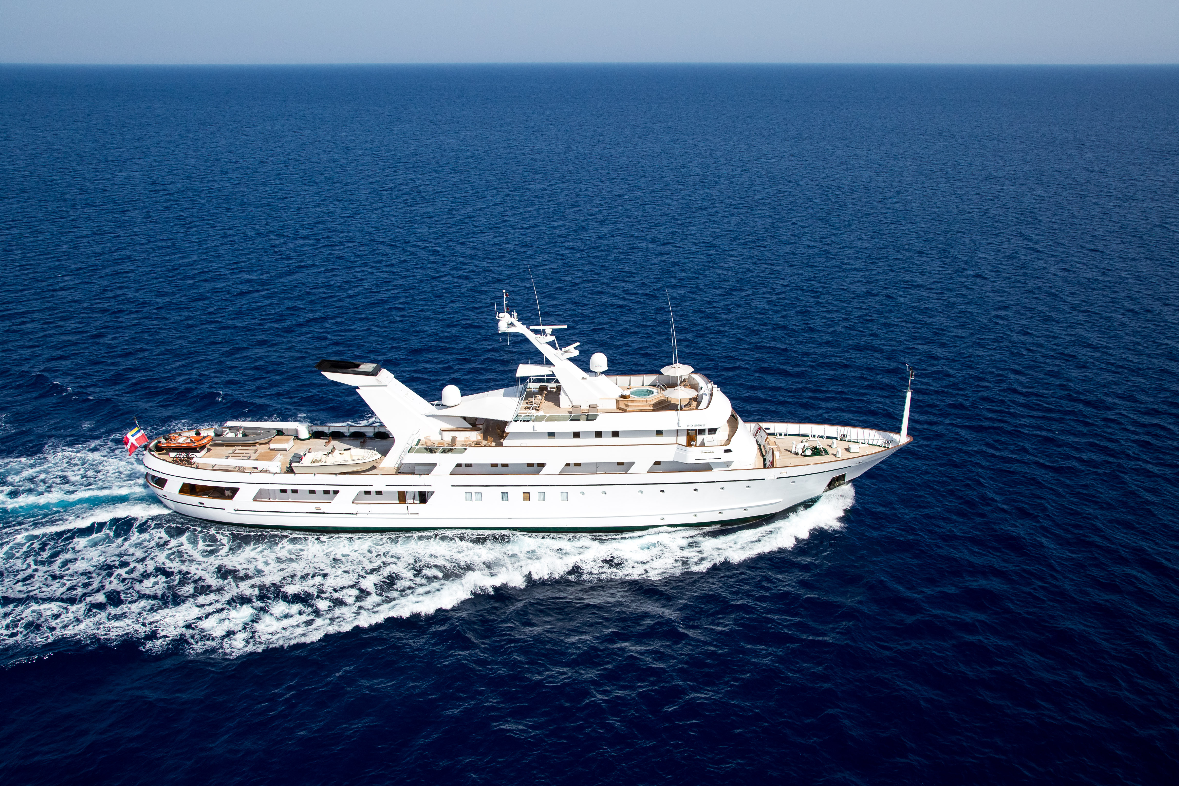 ESMERALDA motor yacht for Charter by Fraser Yachts, built by CODECASA