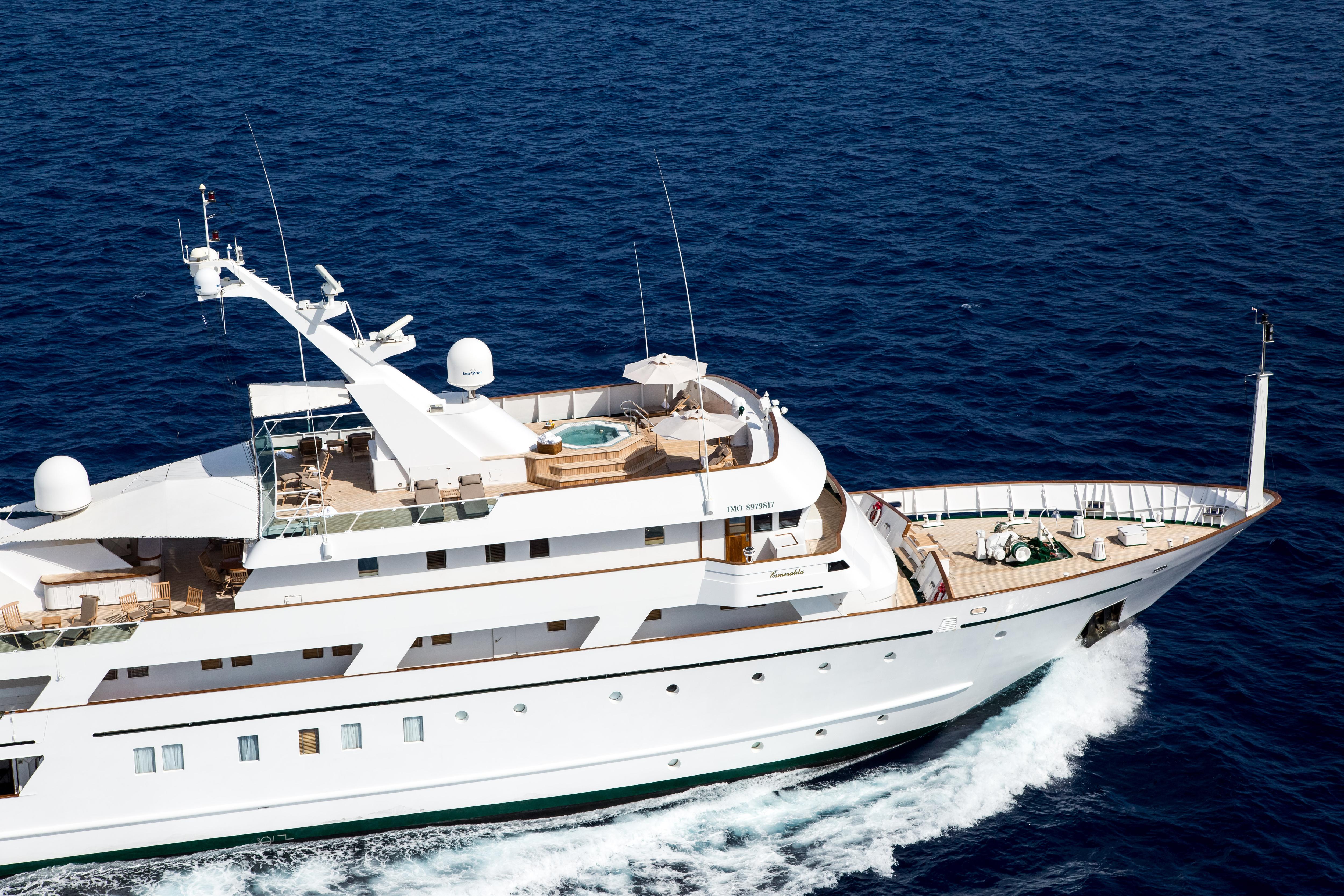 ESMERALDA motor yacht for Charter by Fraser Yachts, built by CODECASA