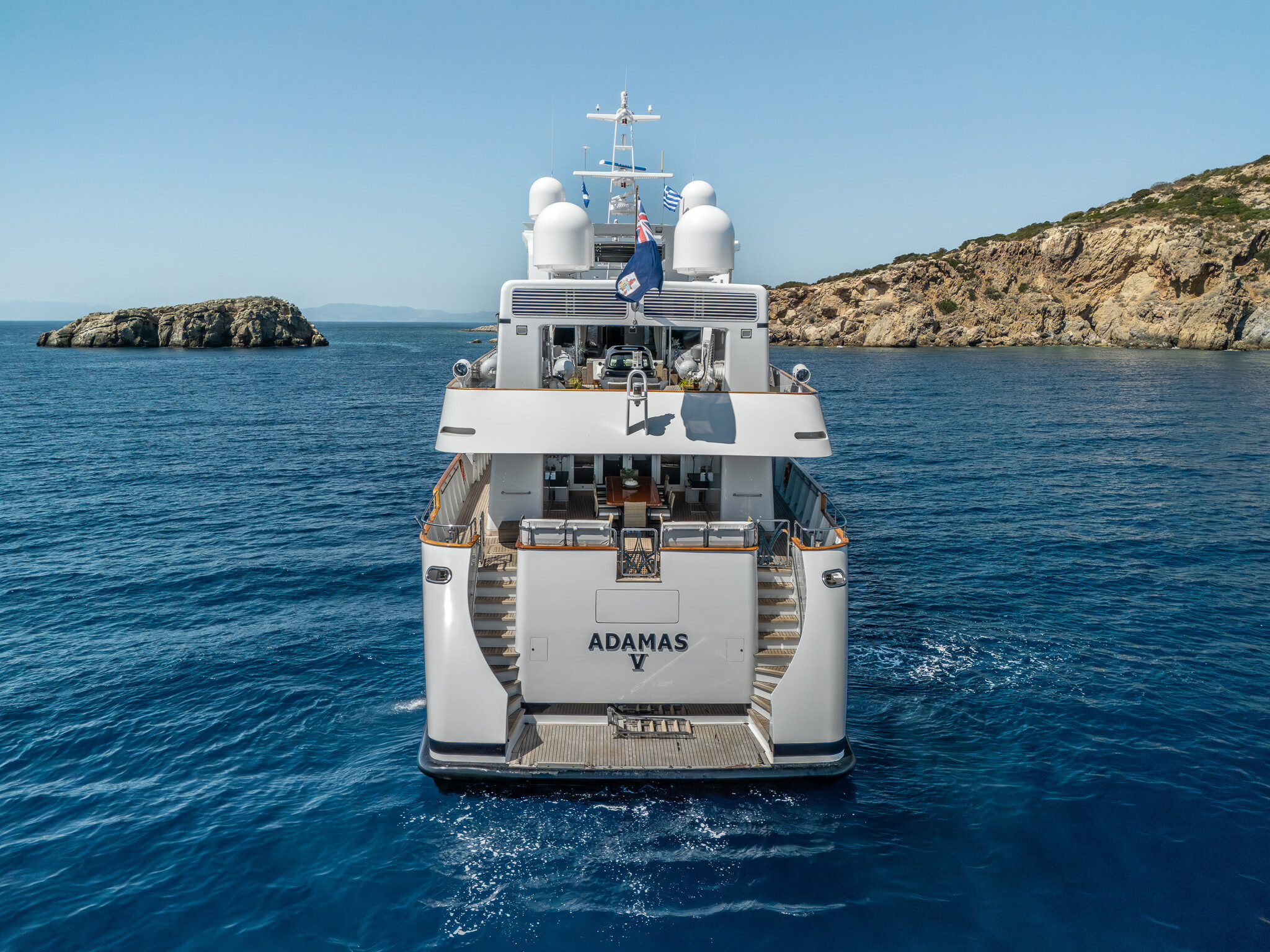 ADAMAS V motor yacht for Sale by Fraser Yachts, built by CANTIERE NAVALE NICOLINI