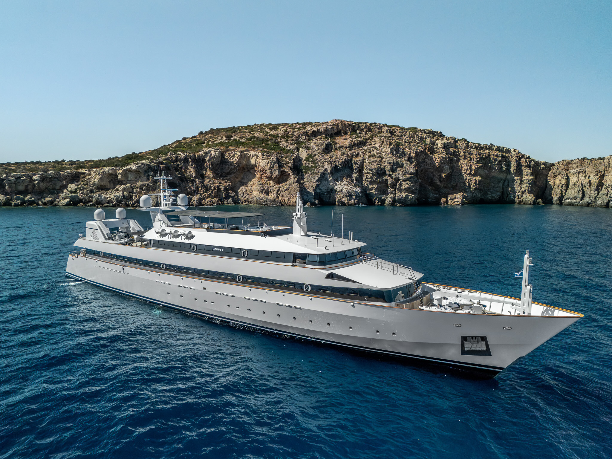 ADAMAS V motor yacht for Sale by Fraser Yachts, built by CANTIERE NAVALE NICOLINI