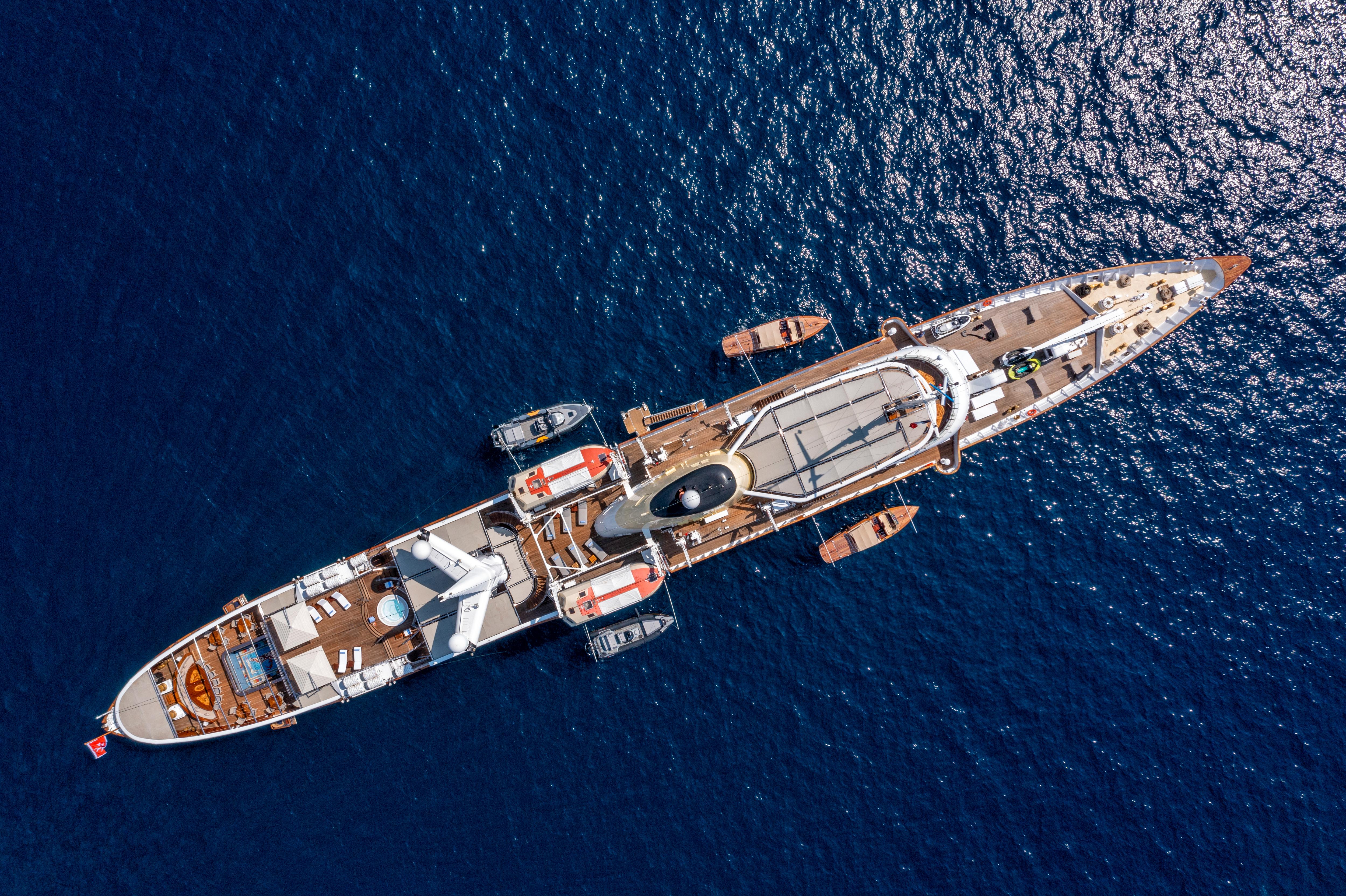 CHRISTINA O motor yacht  by Fraser Yachts, built by CANADIAN VICKERS