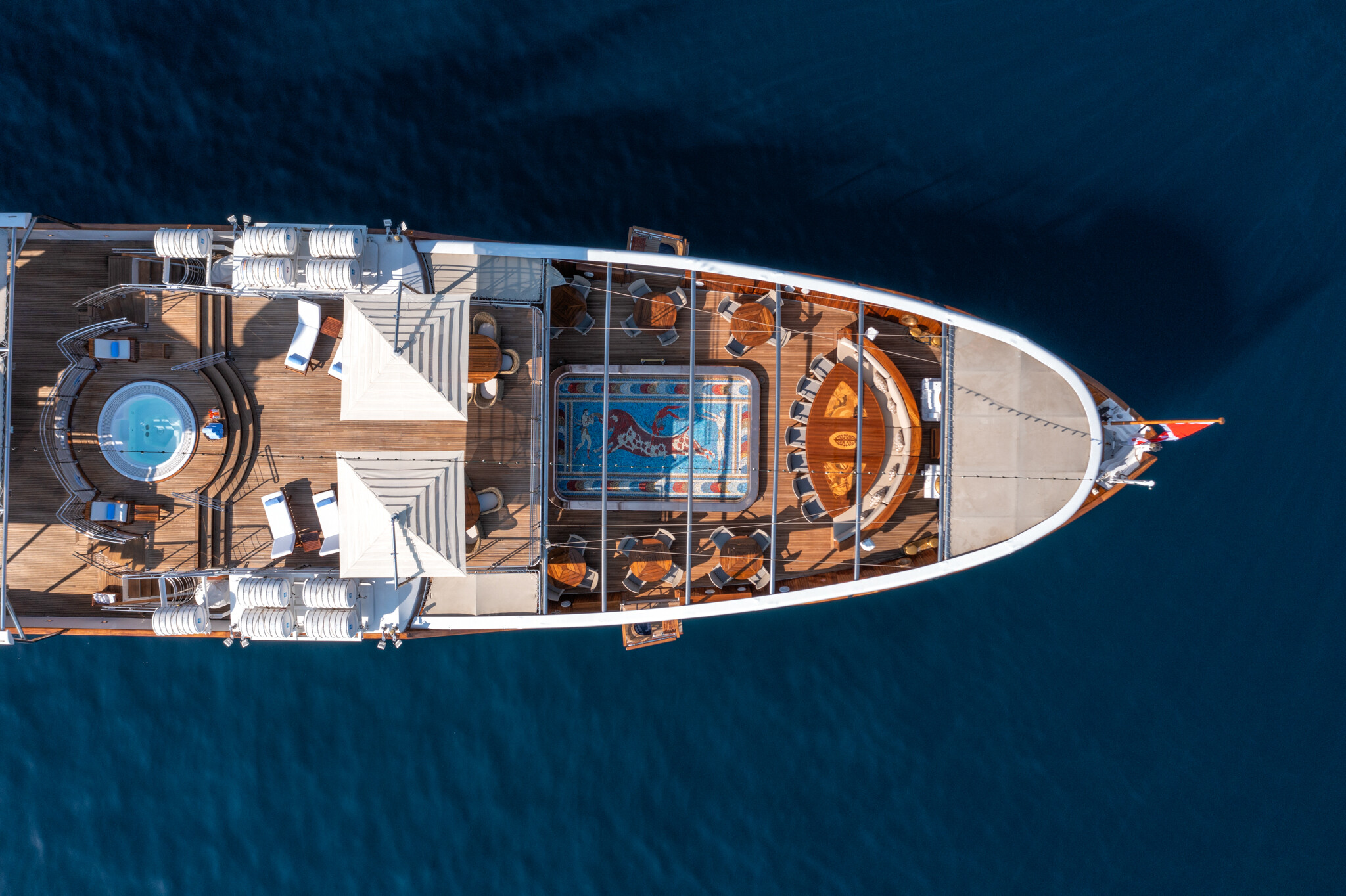 CHRISTINA O motor yacht  by Fraser Yachts, built by CANADIAN VICKERS