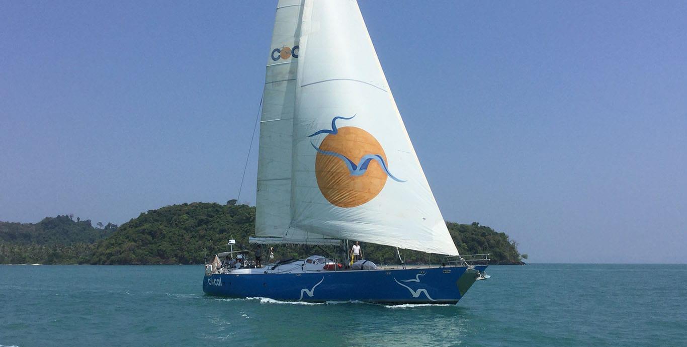 Aboard COCAL a 75ft (22.94m) luxury sailing yacht , built by CANTIERE TORMENE in 2001