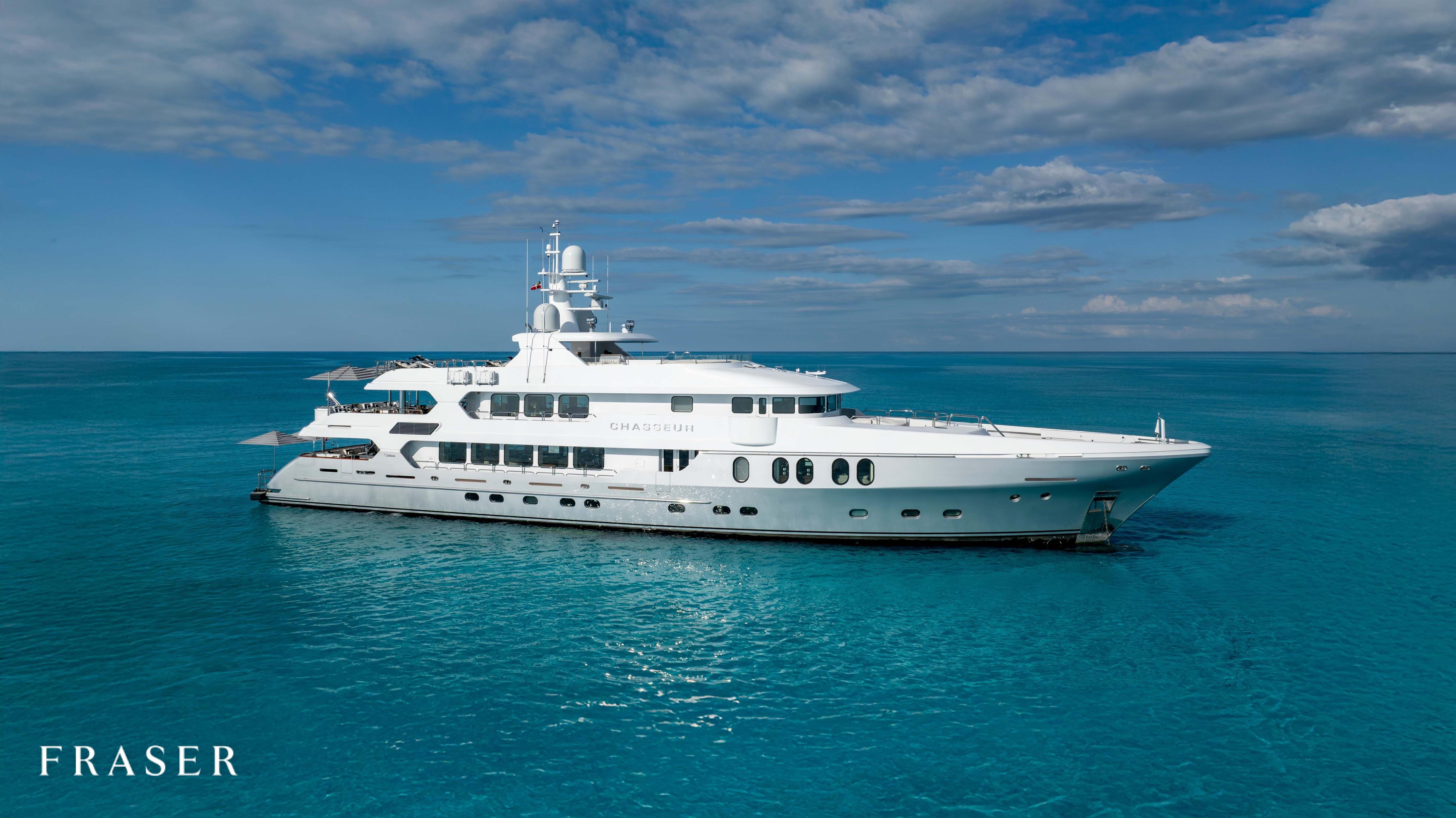 CHASSEUR motor yacht for Charter by Fraser Yachts, built by CHRISTENSEN