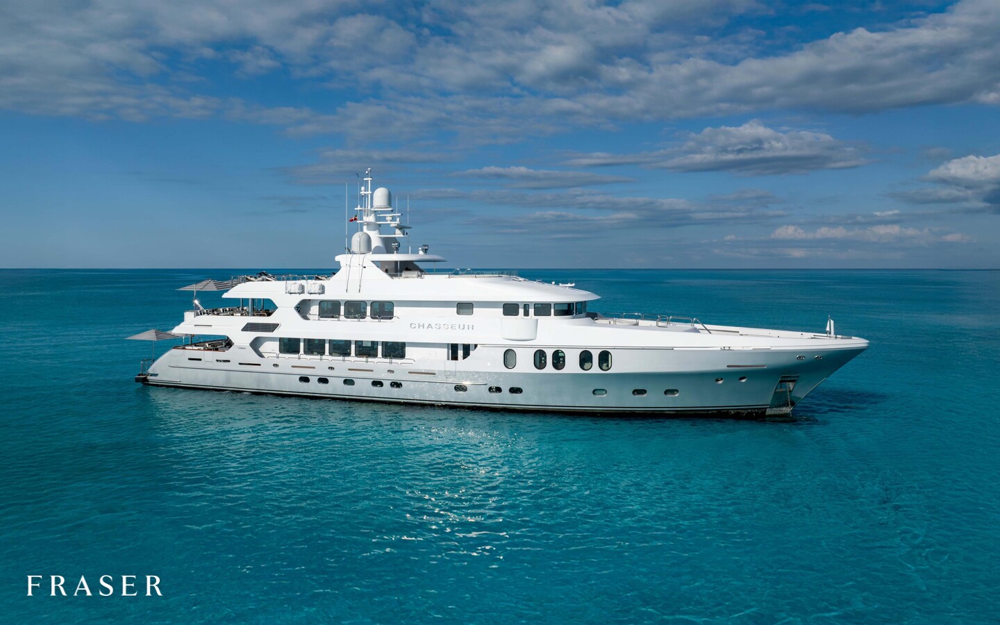 CHASSEUR motor yacht for Charter by Fraser Yachts, built by CHRISTENSEN