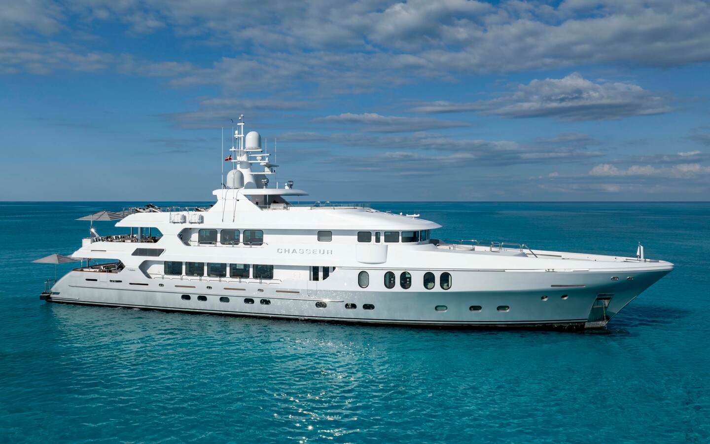 CHASSEUR motor yacht for Charter by Fraser Yachts, built by CHRISTENSEN