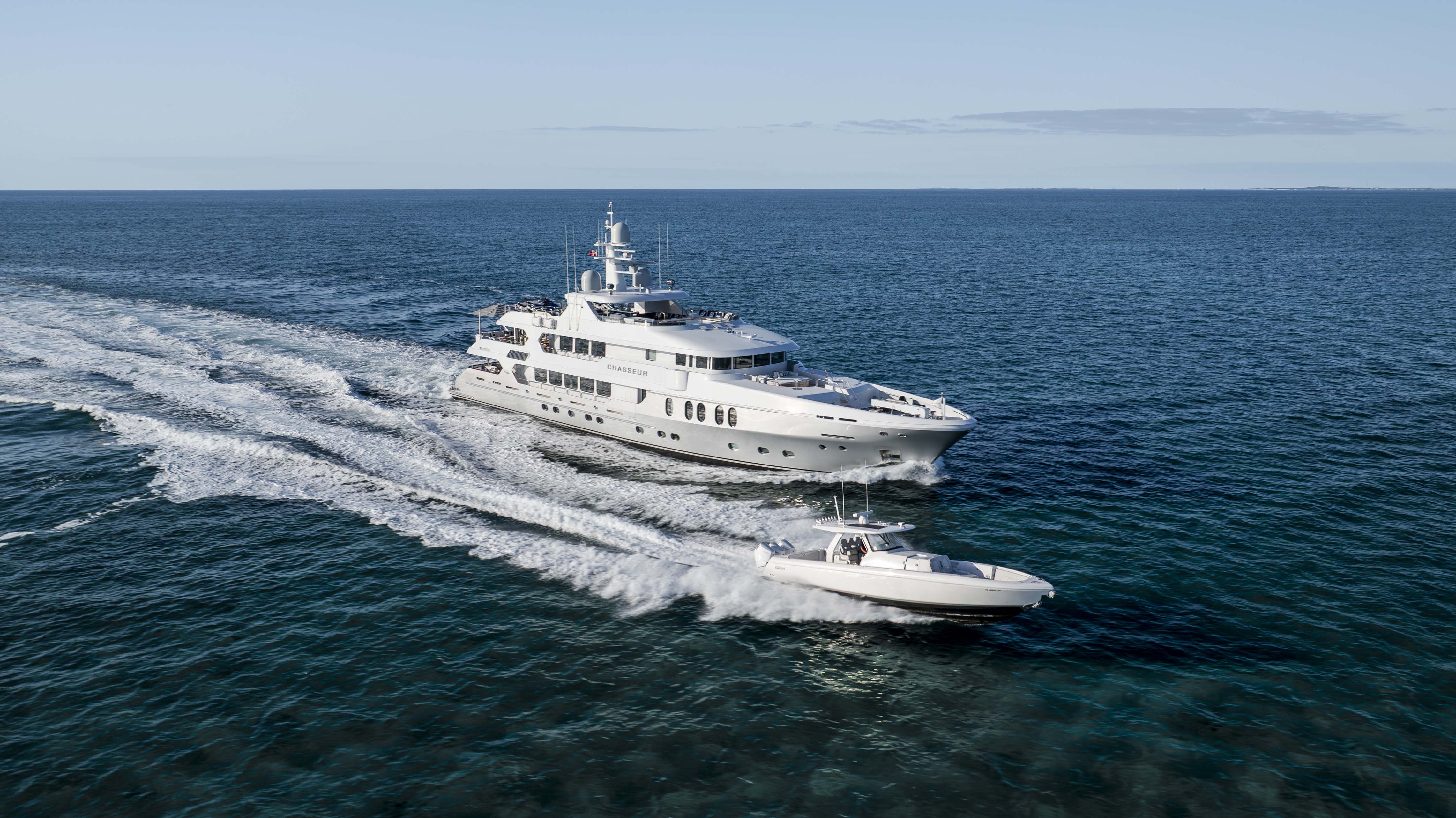 CHASSEUR motor yacht for Charter by Fraser Yachts, built by CHRISTENSEN