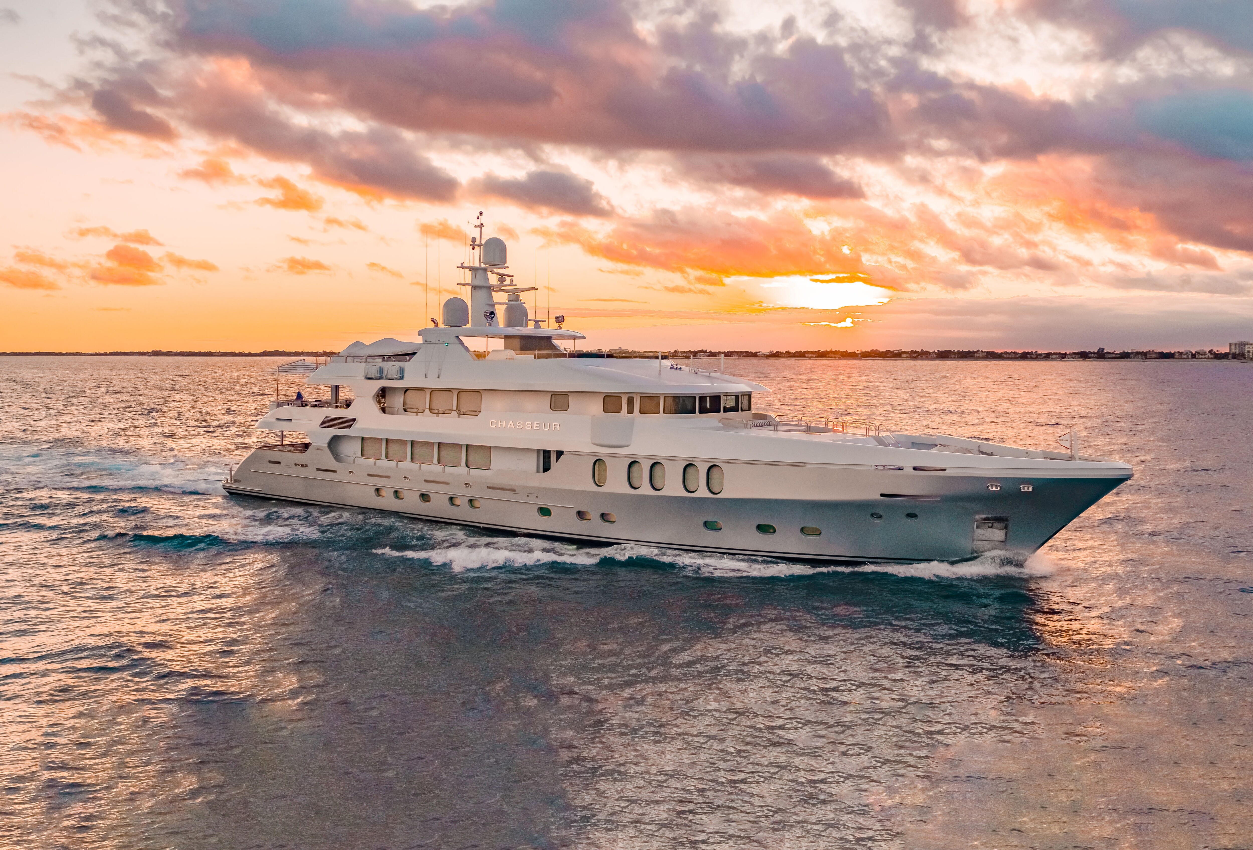 Aboard CHASSEUR a 164ft (50m) luxury motor yacht for Charter available with Fraser Yachts, built by CHRISTENSEN in 2017