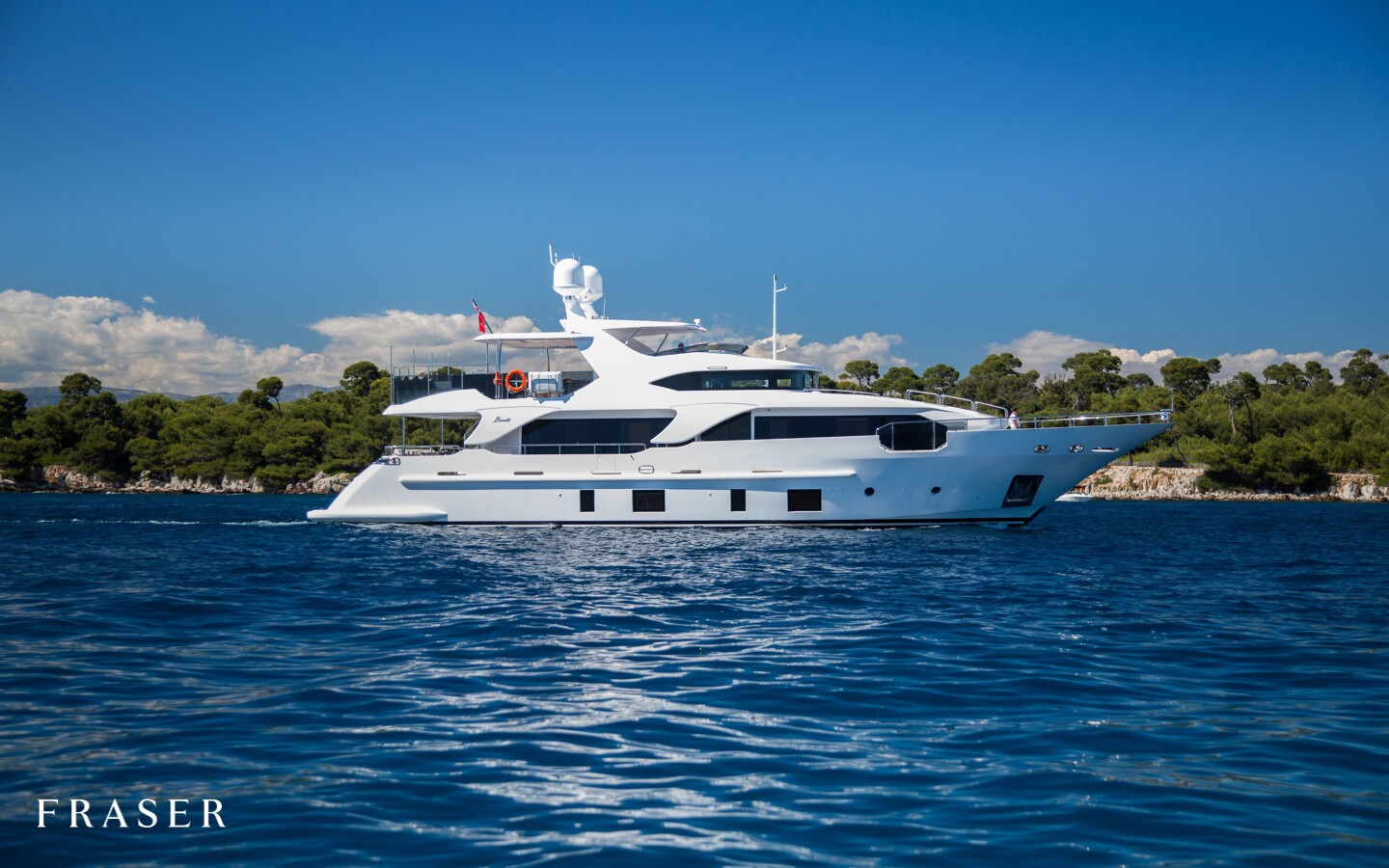 GALA motor yacht for Sale & Charter by Fraser Yachts, built by BENETTI