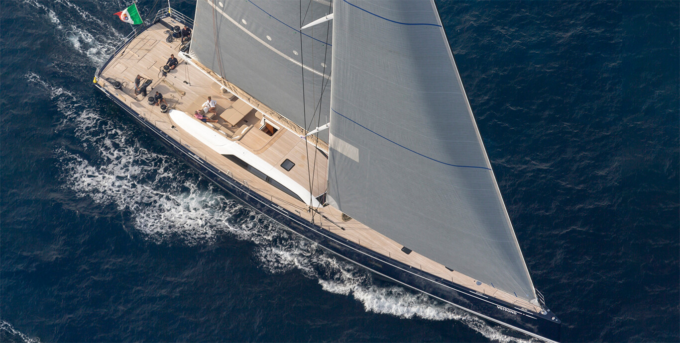 Aboard SOLLEONE a 115ft (35.2m) luxury sailing yacht , built by NAUTOR’S SWAN in 2015