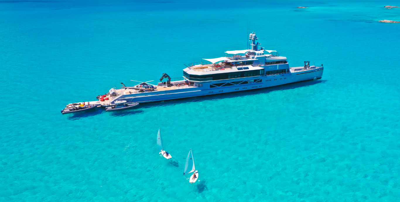 Aboard BOLD a 279ft (85.3m) luxury motor yacht , built by SILVER YACHTS in 2019