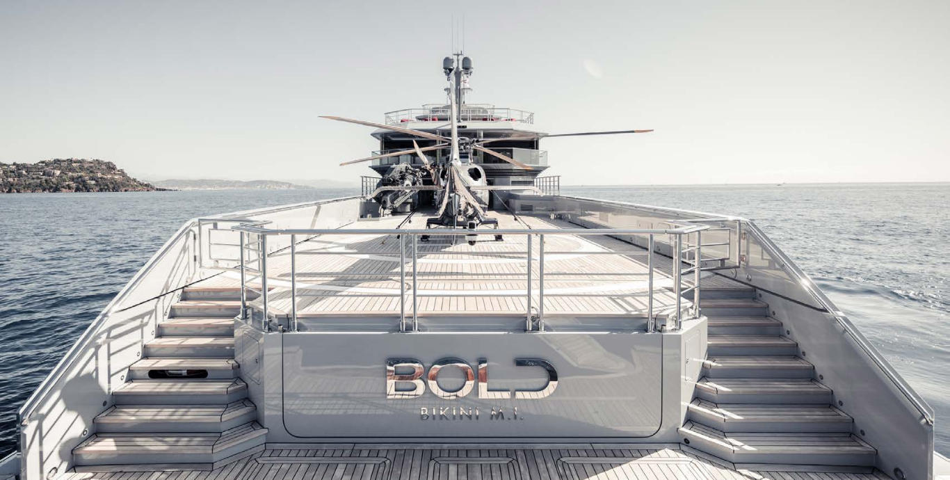 Aboard BOLD a 279ft (85.3m) luxury motor yacht , built by SILVER YACHTS in 2019