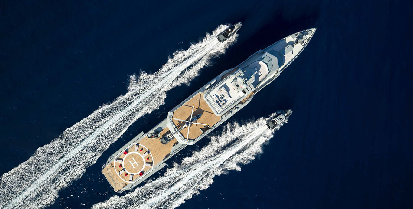 Aboard BOLD a 279ft (85.3m) luxury motor yacht , built by SILVER YACHTS in 2019