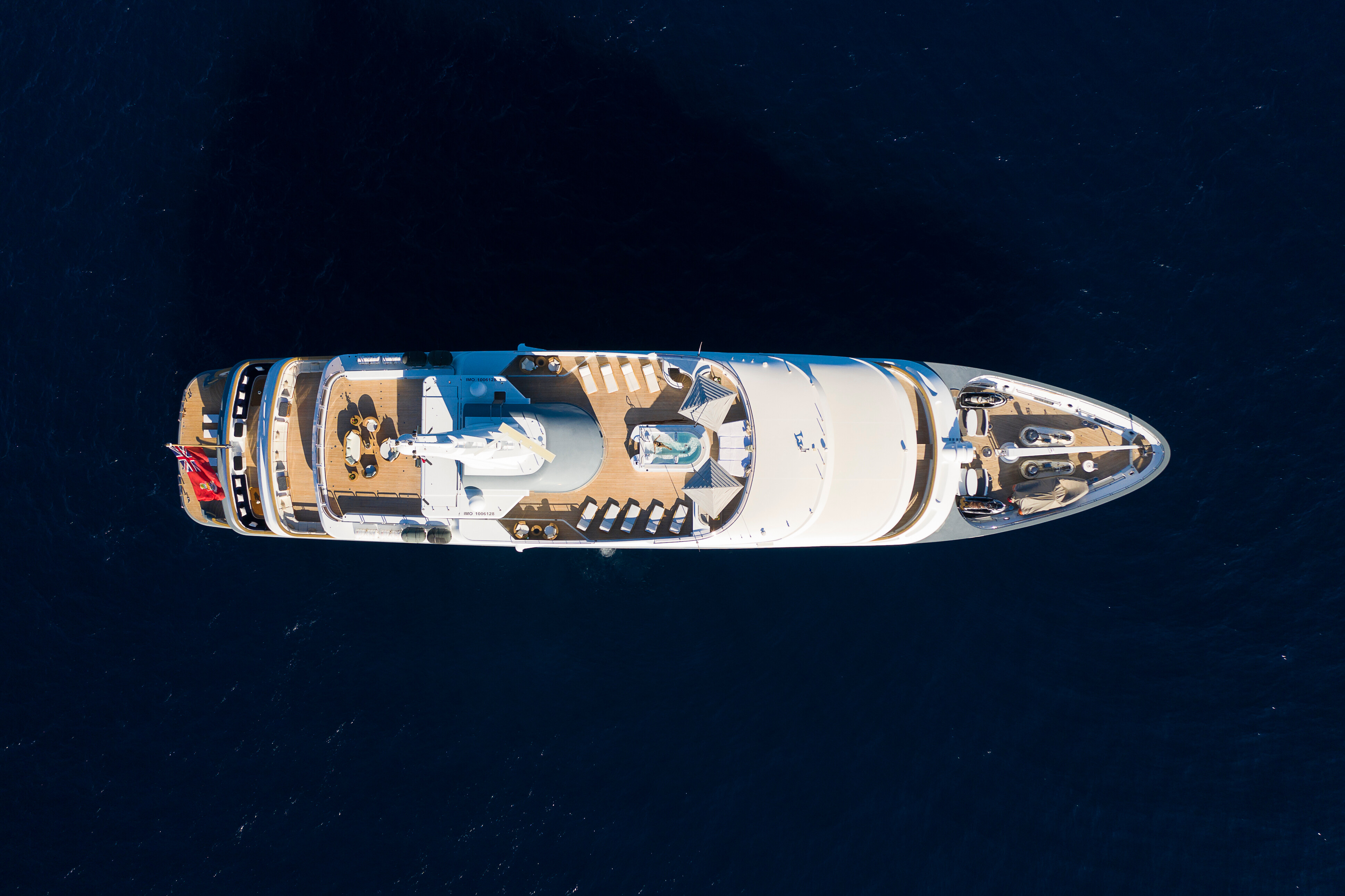 Aboard BOADICEA a 251ft (76.6m) luxury motor yacht , built by AMELS in 1999