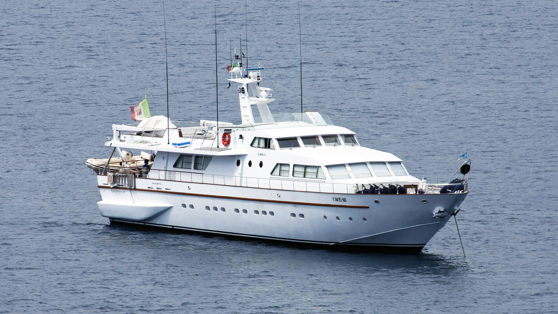 Aboard ONE MORE a 98ft (30m) luxury motor yacht , built by BAGLIETTO in 1989