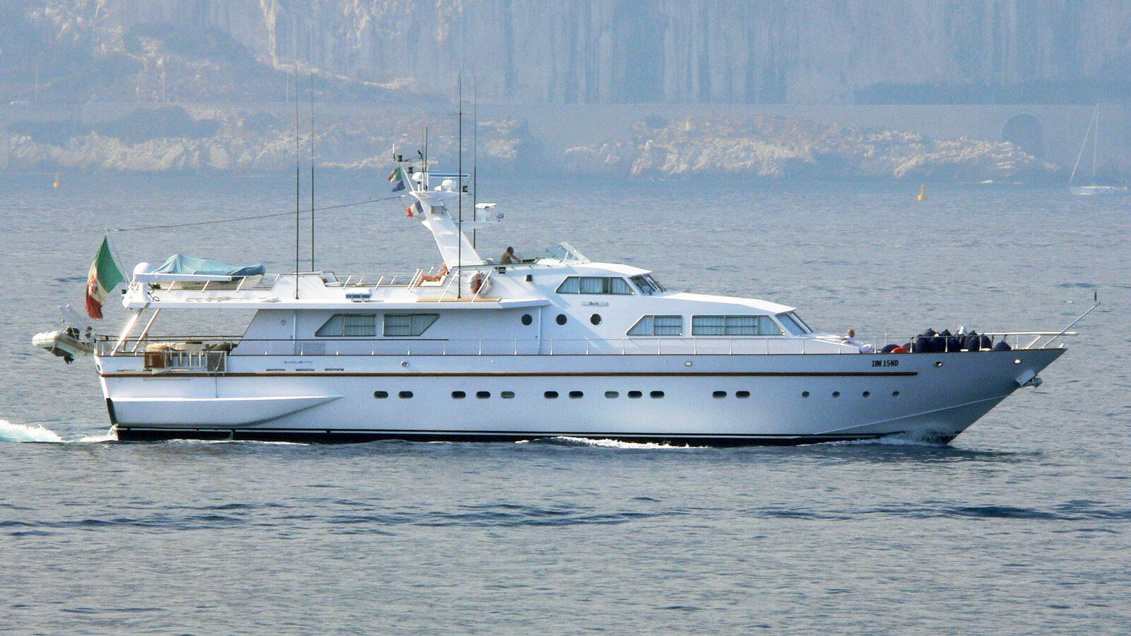 Aboard ONE MORE a 98ft (30m) luxury motor yacht , built by BAGLIETTO in 1989