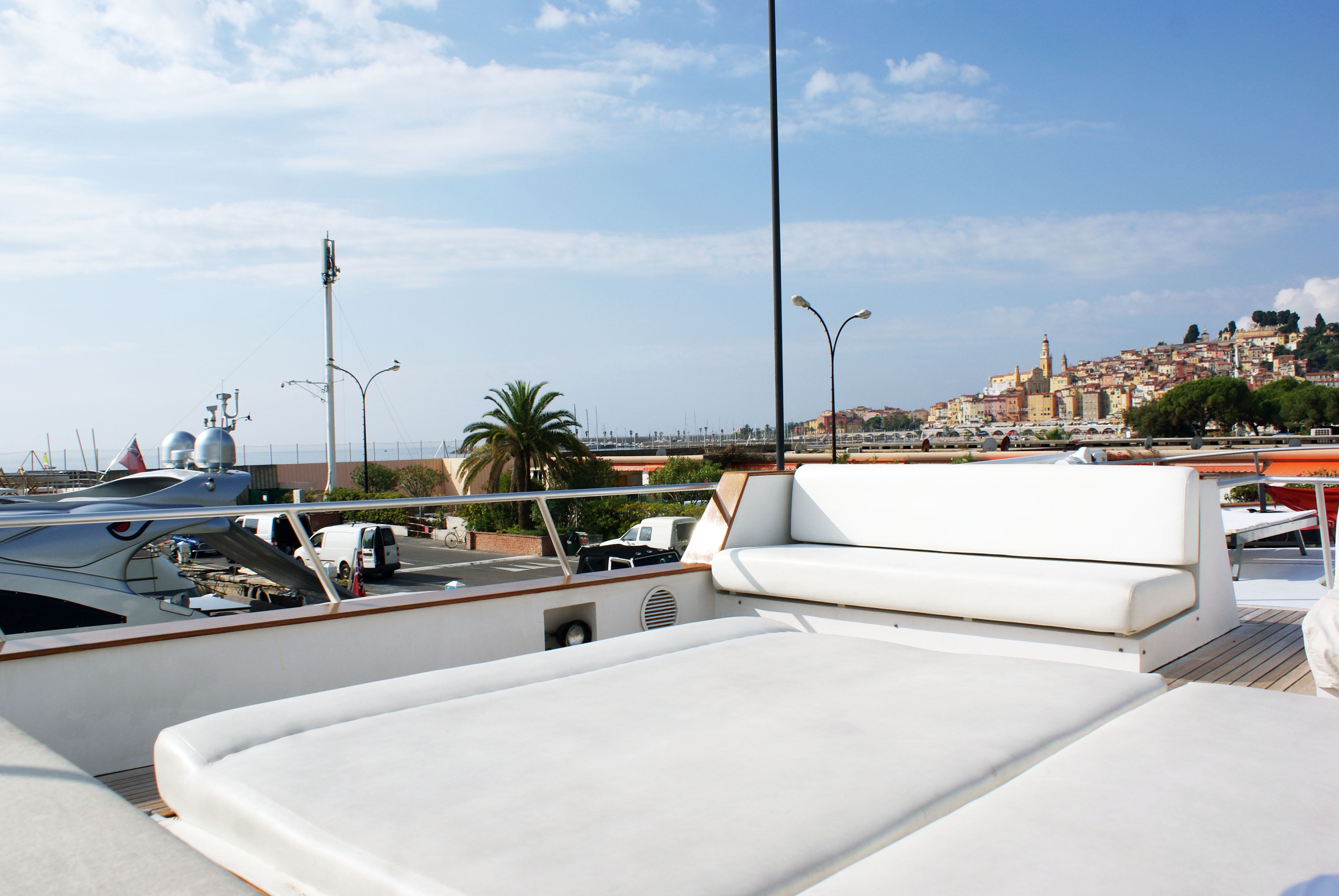 Aboard ONE MORE a 98ft (30m) luxury motor yacht , built by BAGLIETTO in 1989