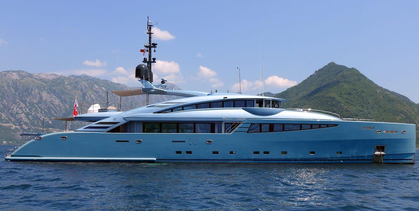 Aboard QUEEN ALLA a 141ft (43.25m) luxury motor yacht , built by ISA in 2014